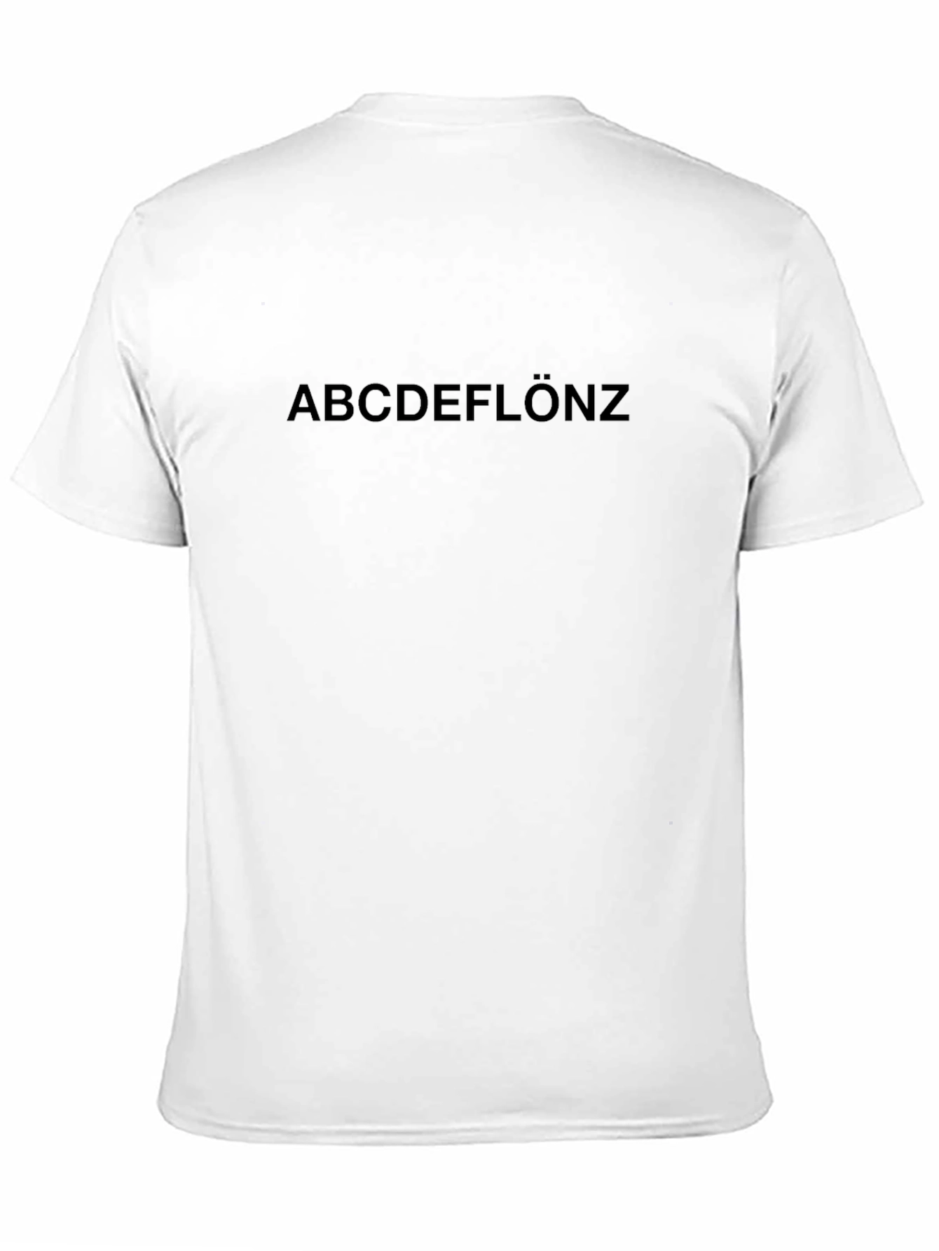 ABCDEFLÖNZ Black T-Shirt