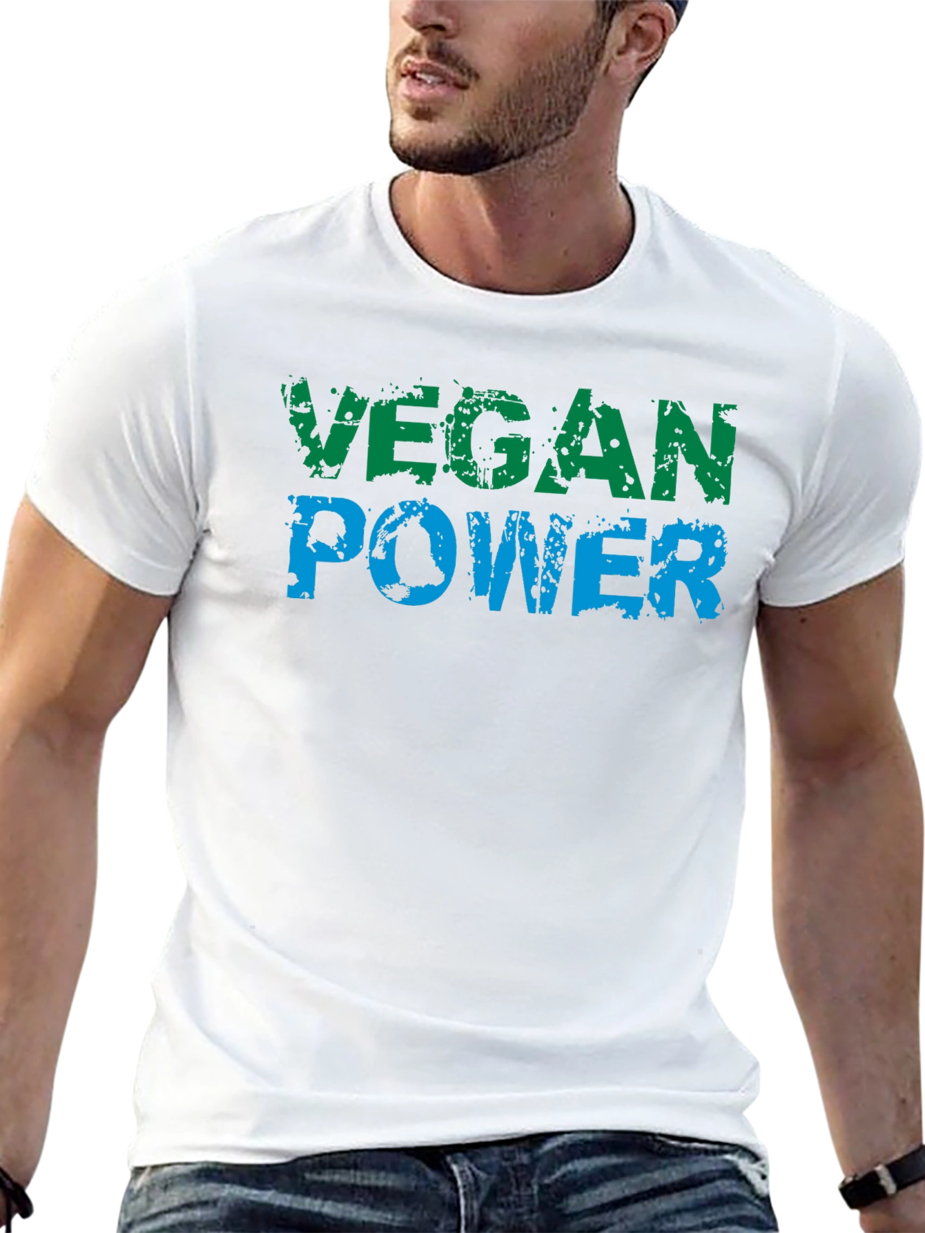 Vegan Power T-Shirt - Black