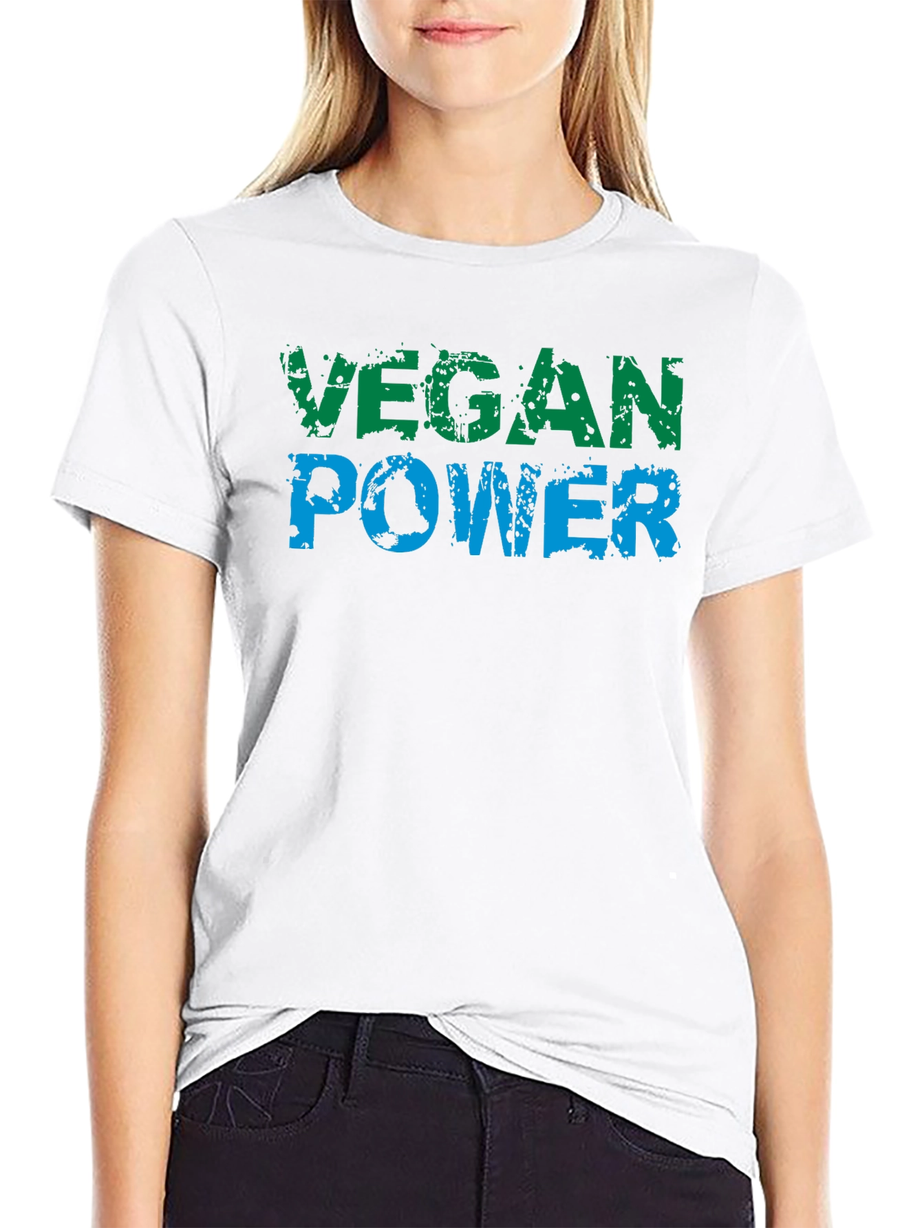 Vegan Power T-Shirt - Black