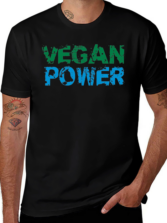 Vegan Power T-Shirt - Black