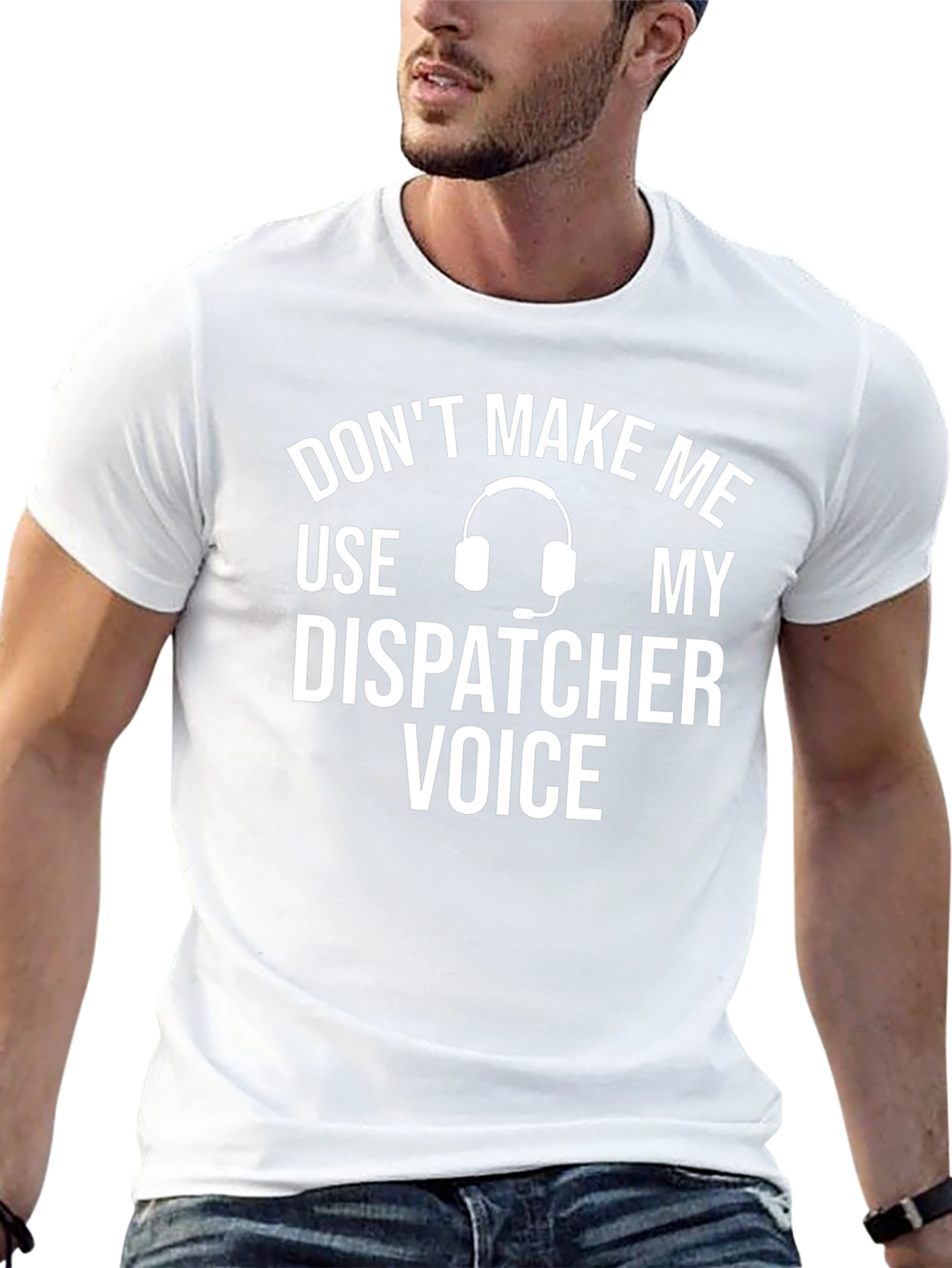Dispatcher Voice T-Shirt - Funny 911 Operator Tee