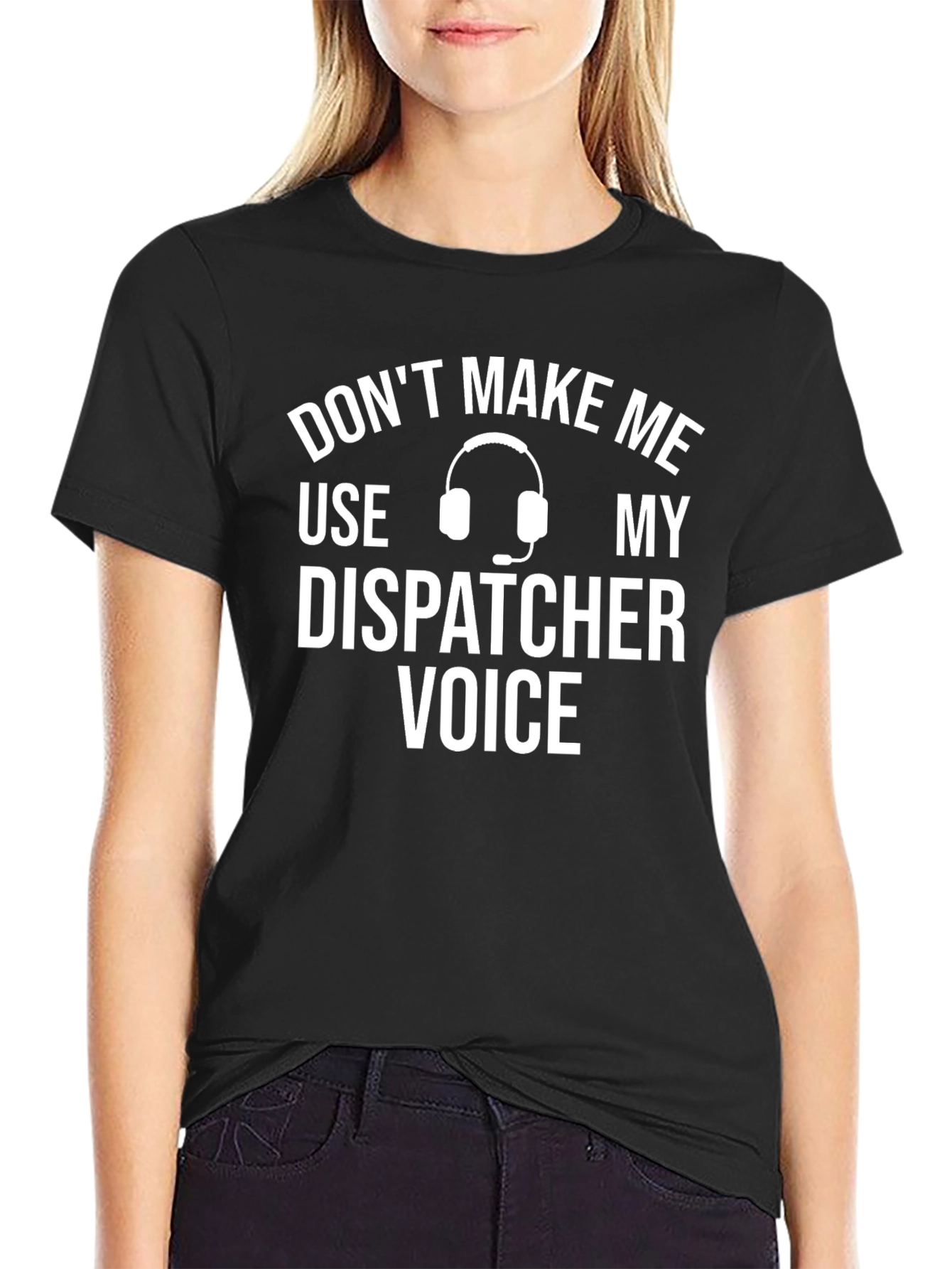 Dispatcher Voice T-Shirt - Funny 911 Operator Tee