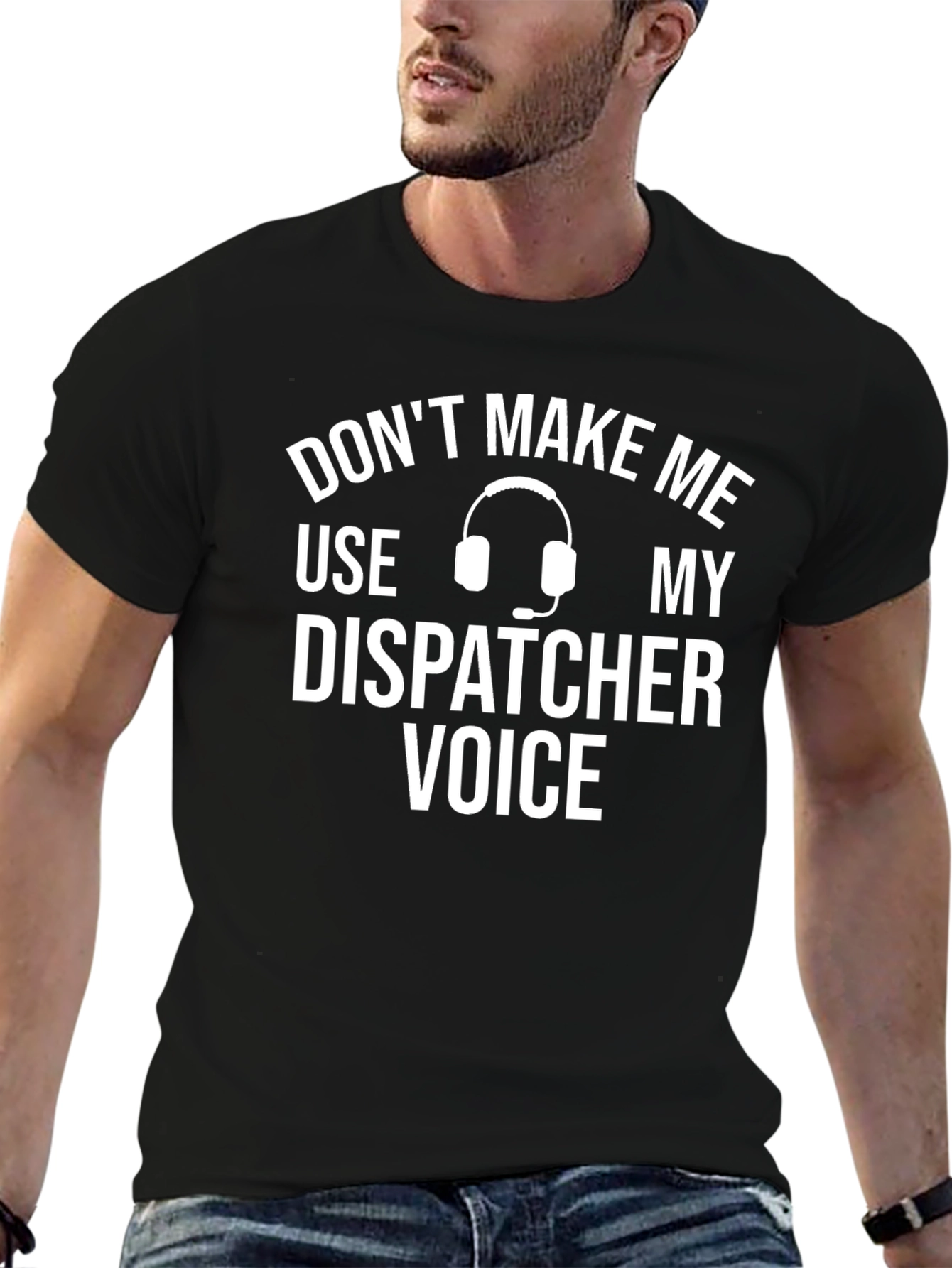 Dispatcher Voice T-Shirt - Funny 911 Operator Tee