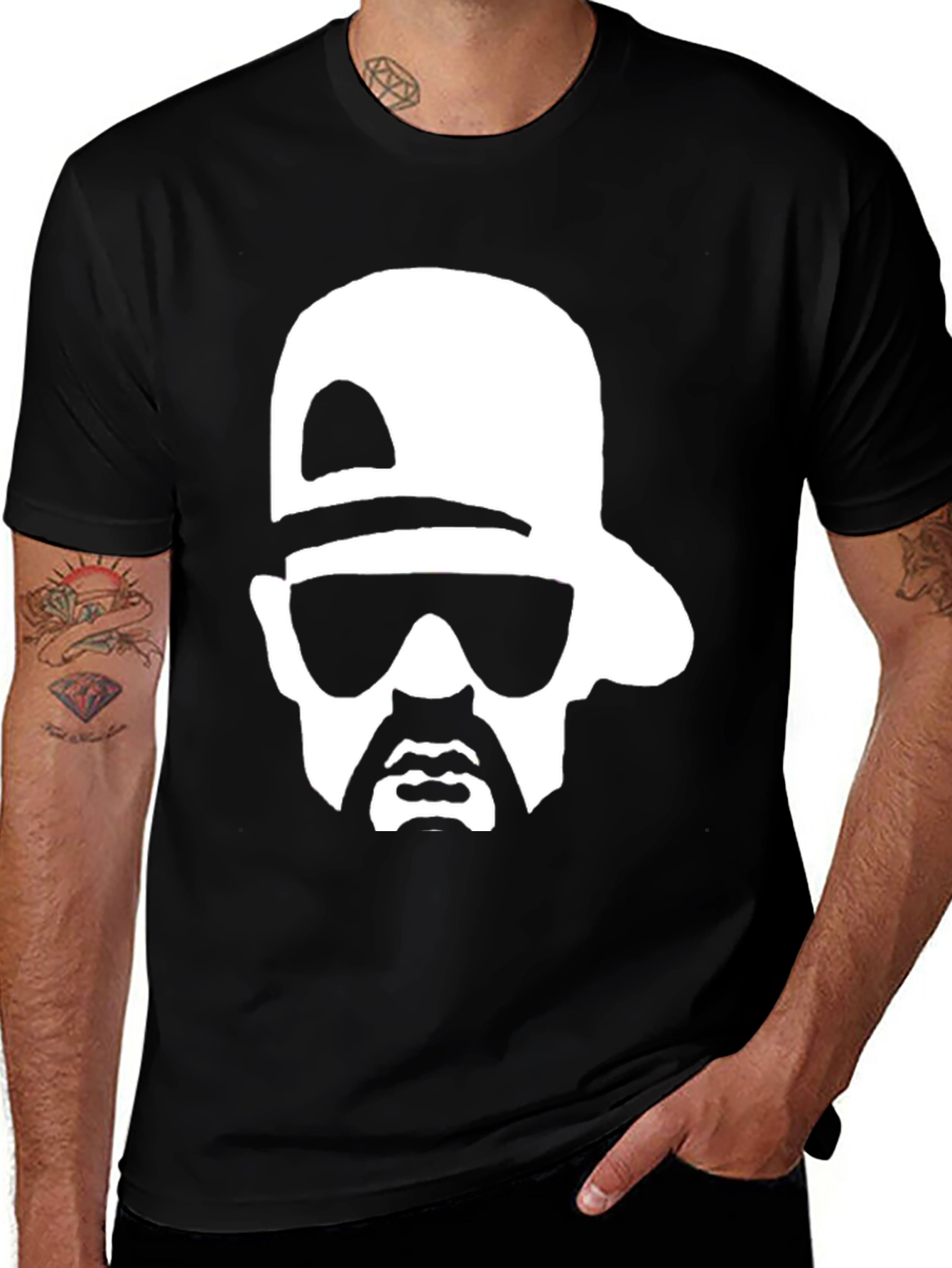 Cool Graphic Tee - Black T-Shirt
