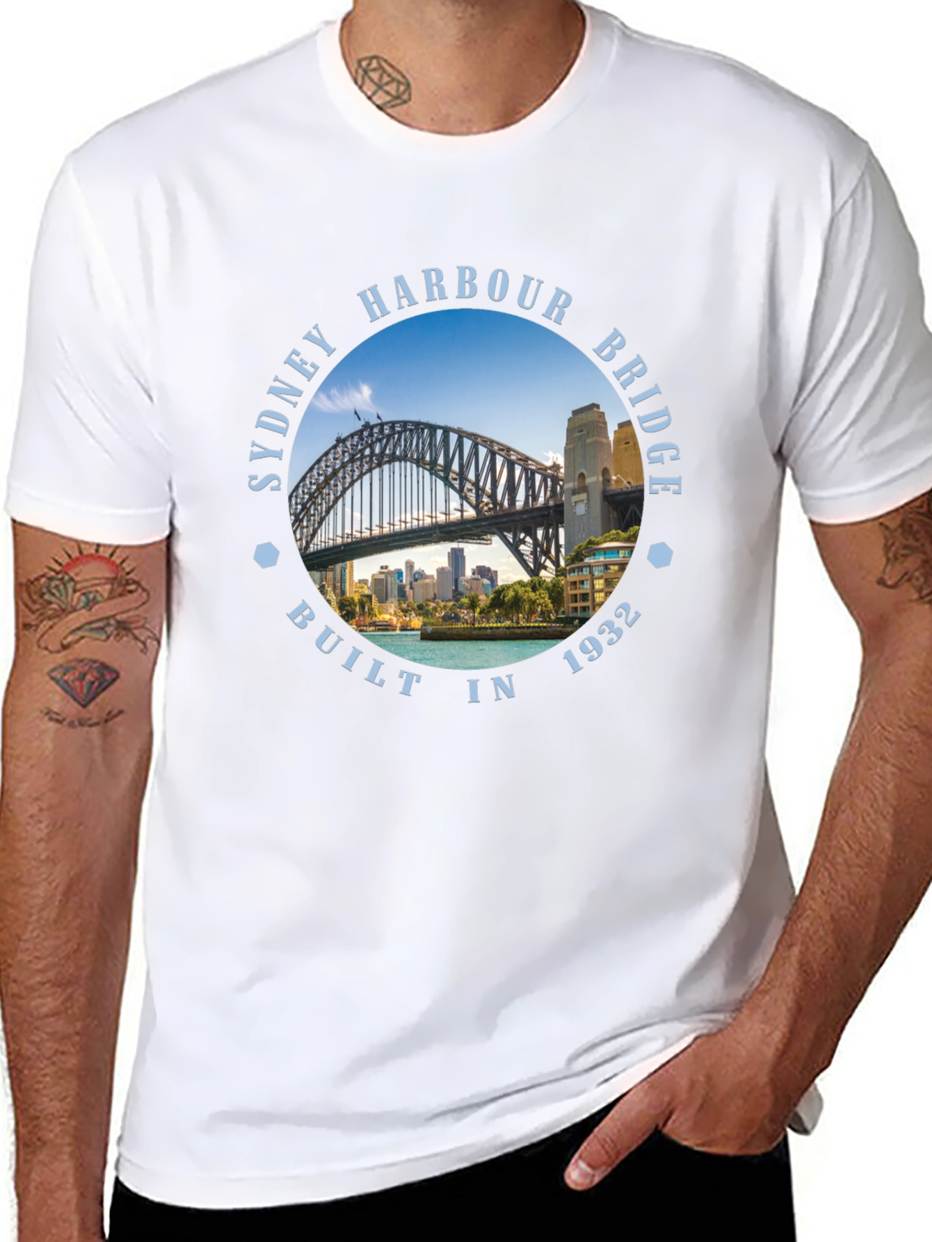 Sydney Harbour Bridge Graphic T-Shirt