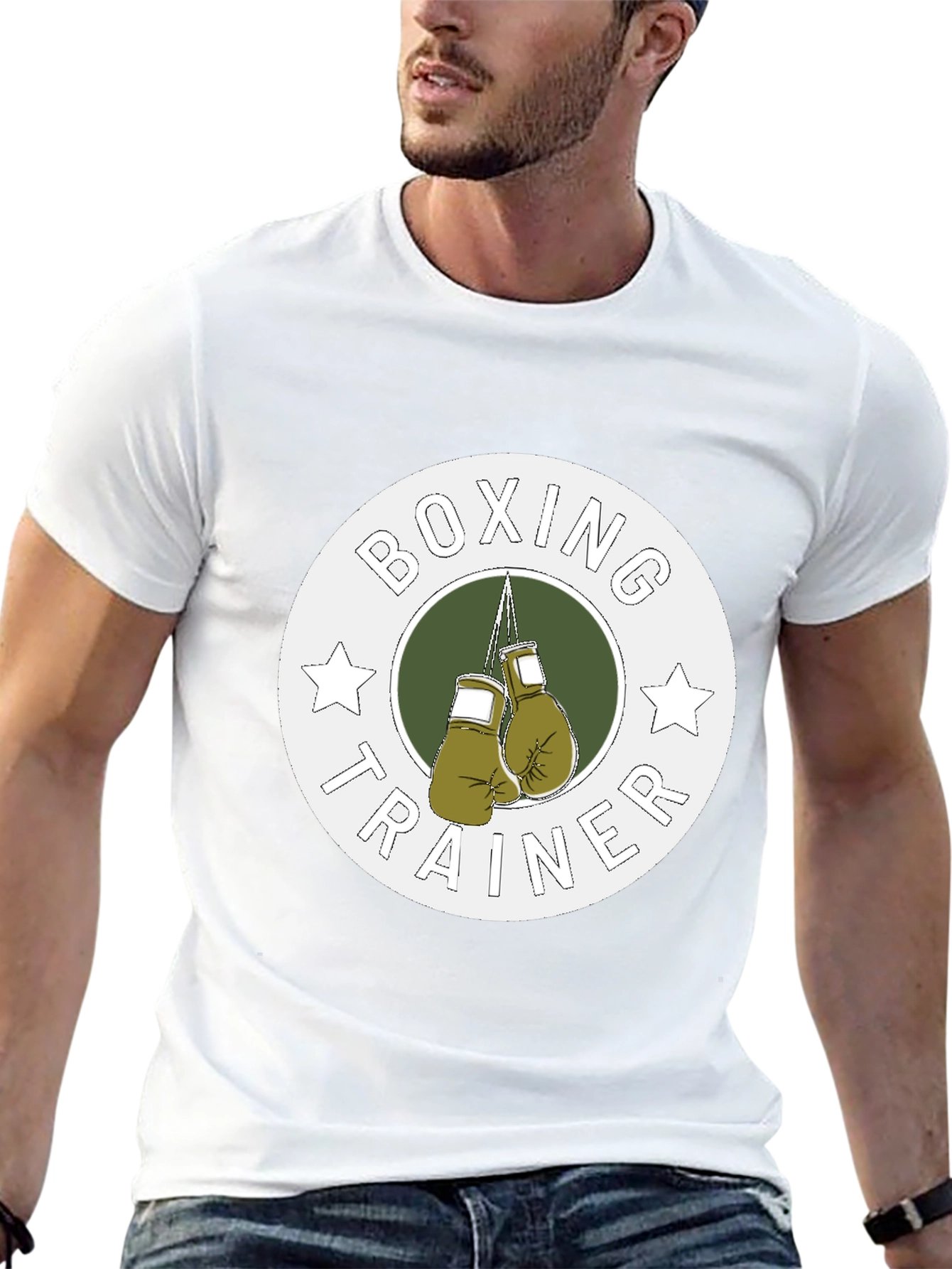 Boxing Trainer Graphic T-Shirt