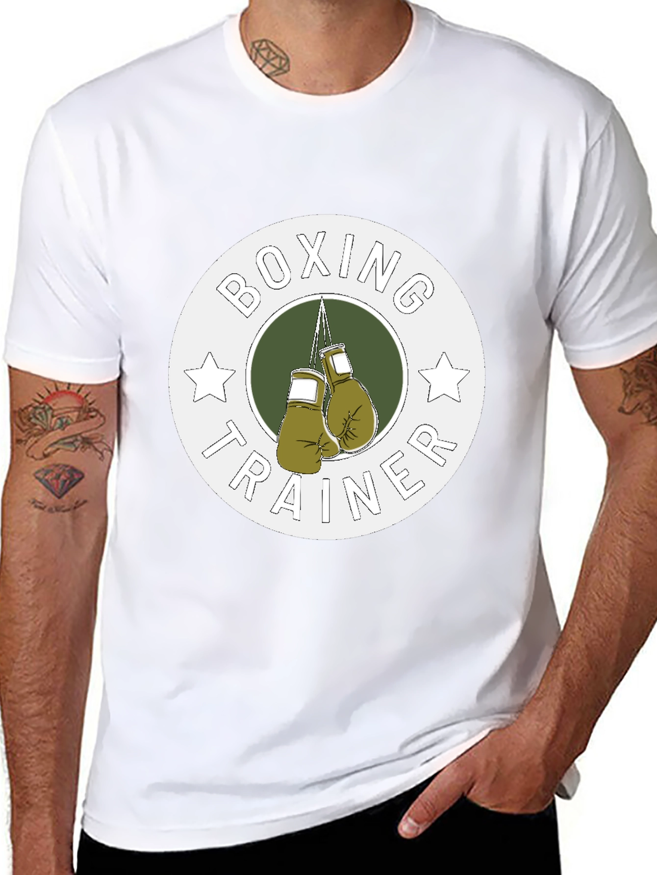 Boxing Trainer Graphic T-Shirt