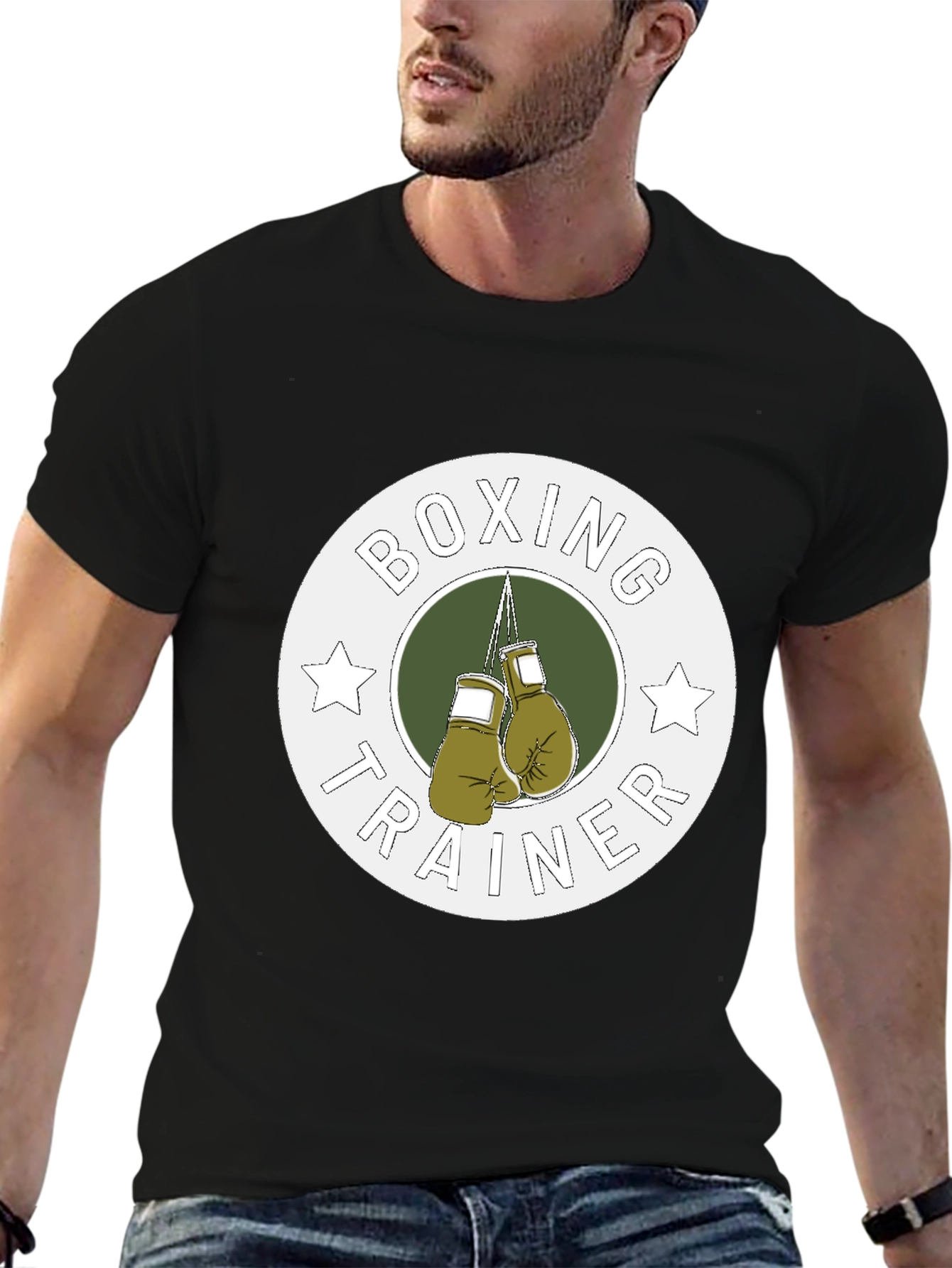 Boxing Trainer Graphic T-Shirt