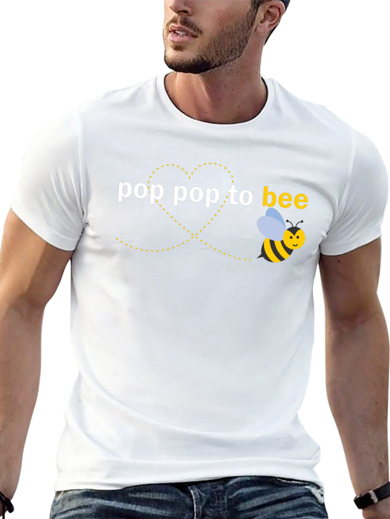 Pop Pop to Bee T-Shirt - Novelty Graphic Tee