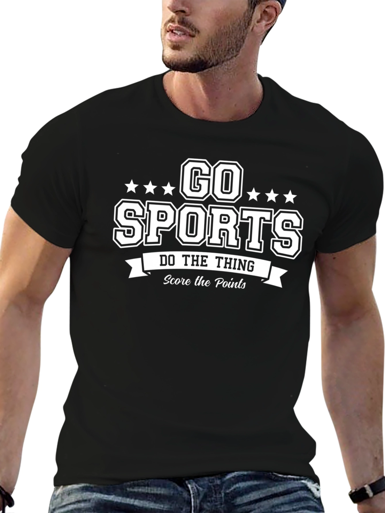 Go Sports T-Shirt - Funny Slogan Tee