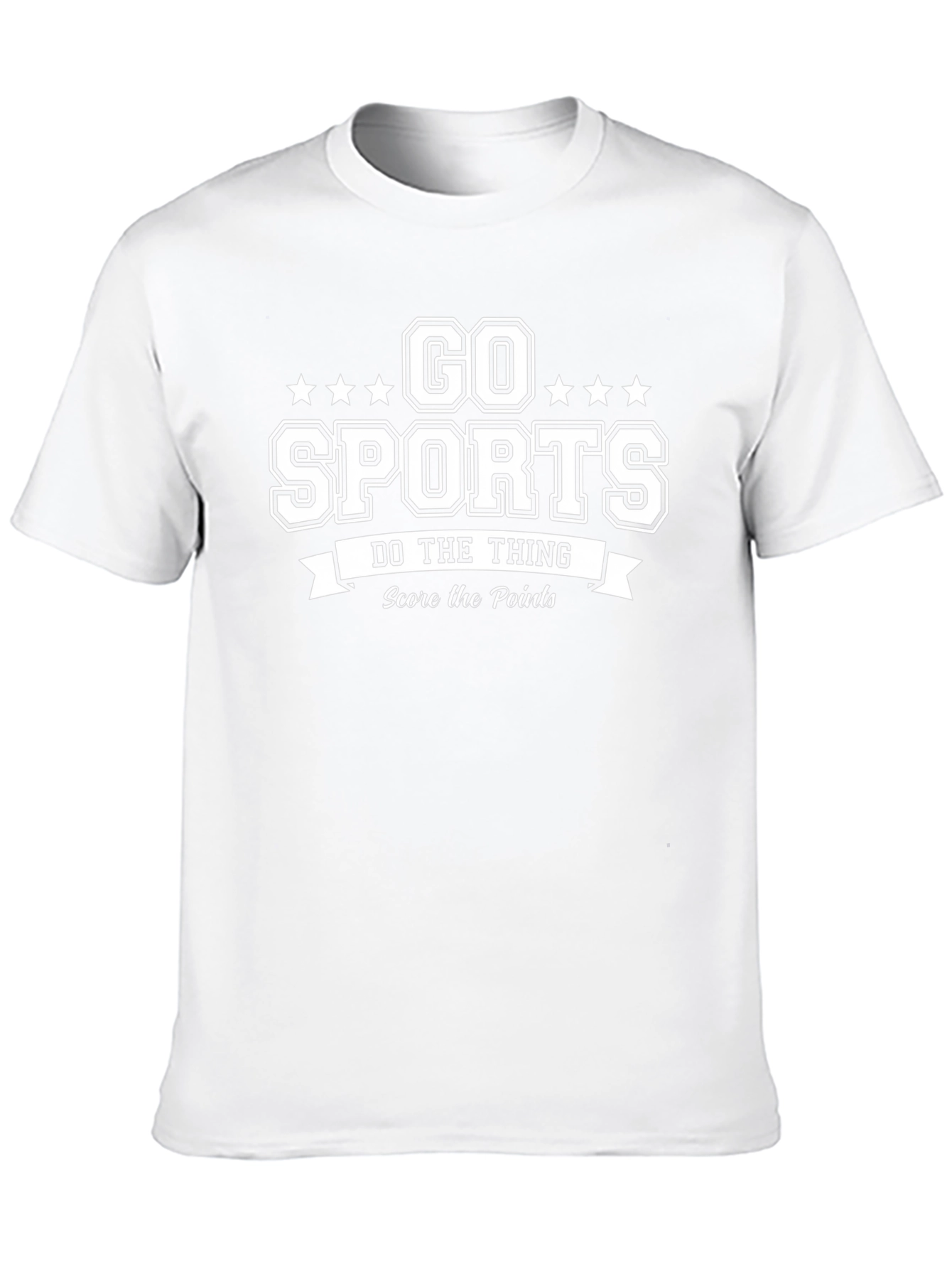 Go Sports T-Shirt - Funny Slogan Tee