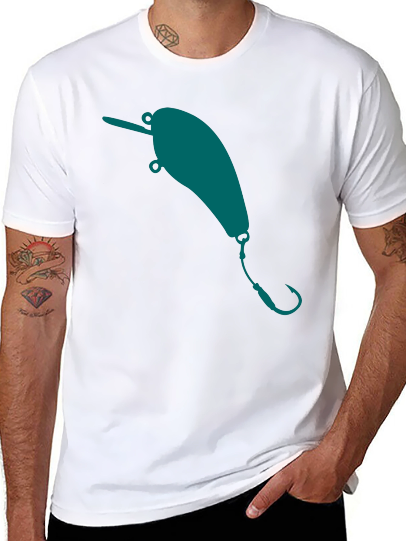 Fishing Lure Graphic Tee - Anglers Choice
