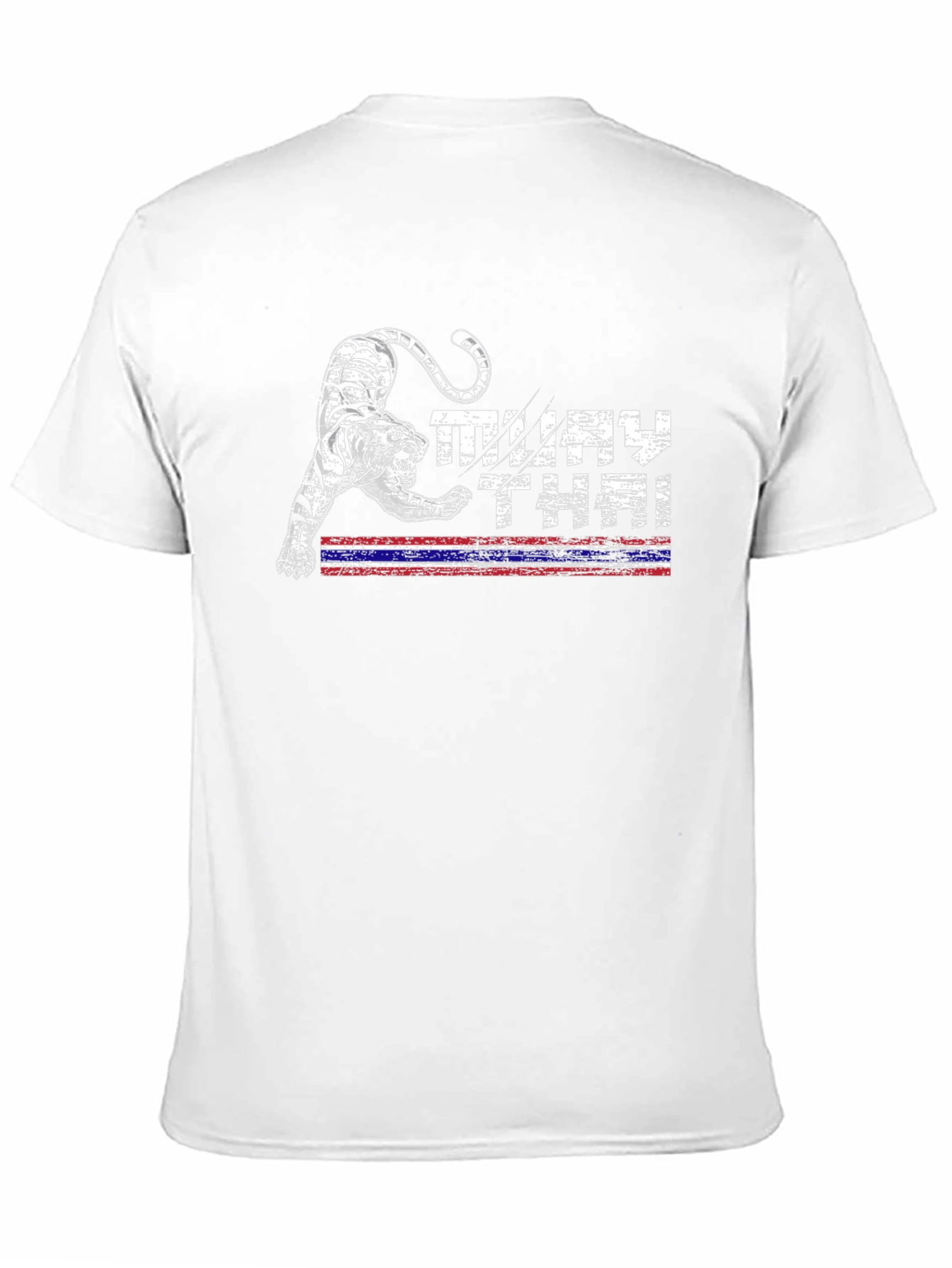 Muay Thai Tiger Graphic Tee - Black