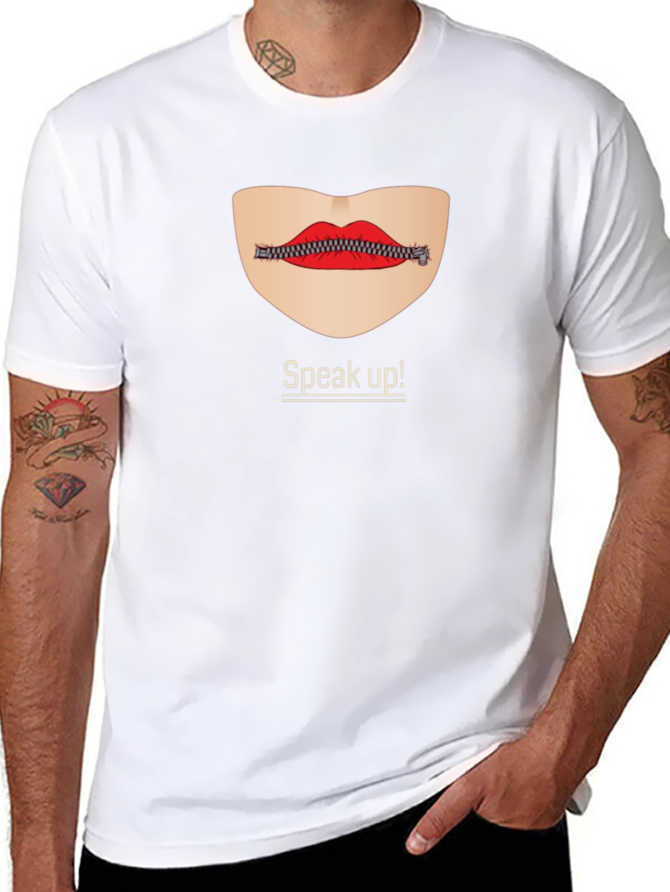 Speak Up! Graphic Tee - Express Yourself in Style
