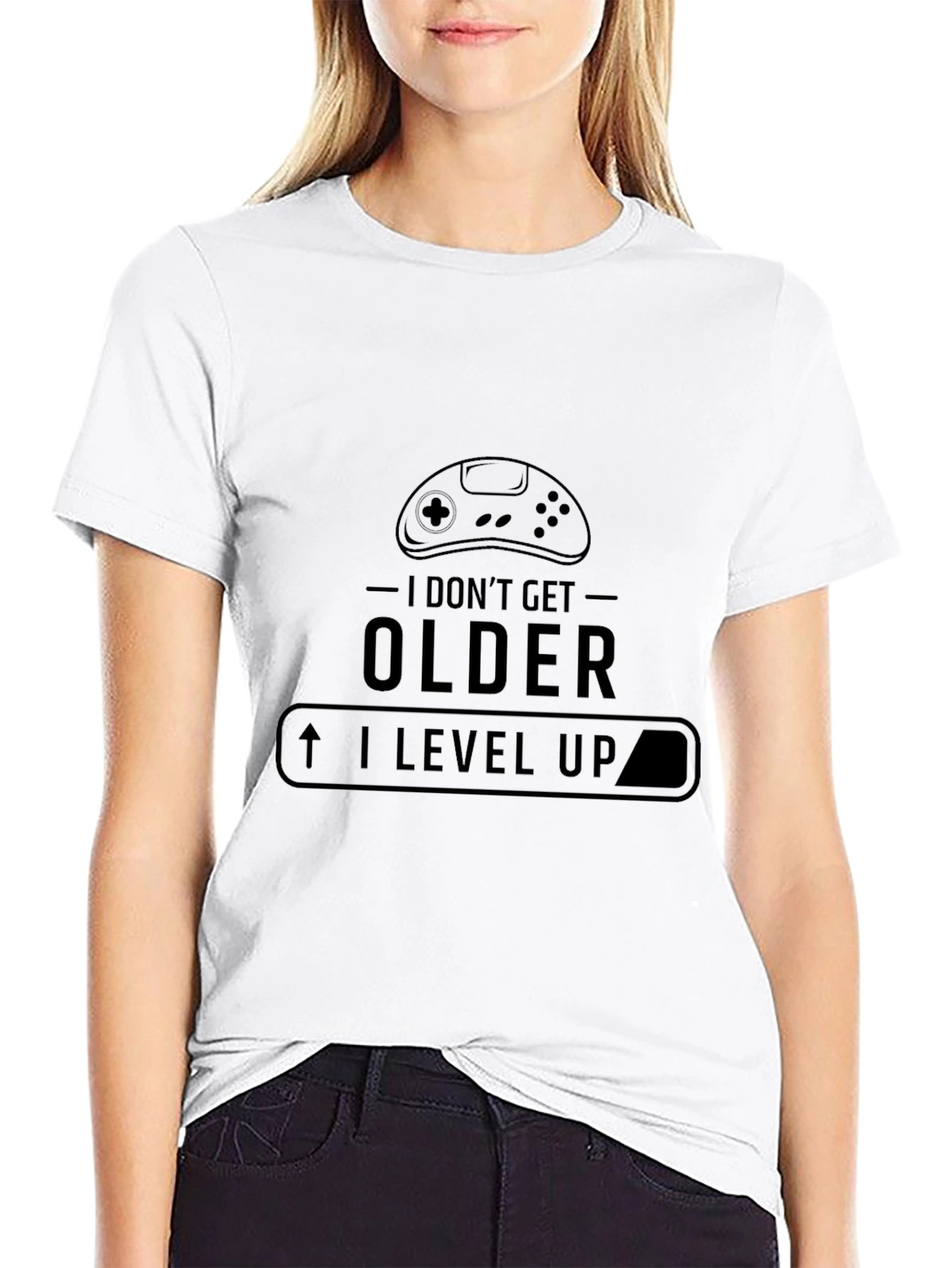 I Dont Get Older I Level Up Gaming T-Shirt