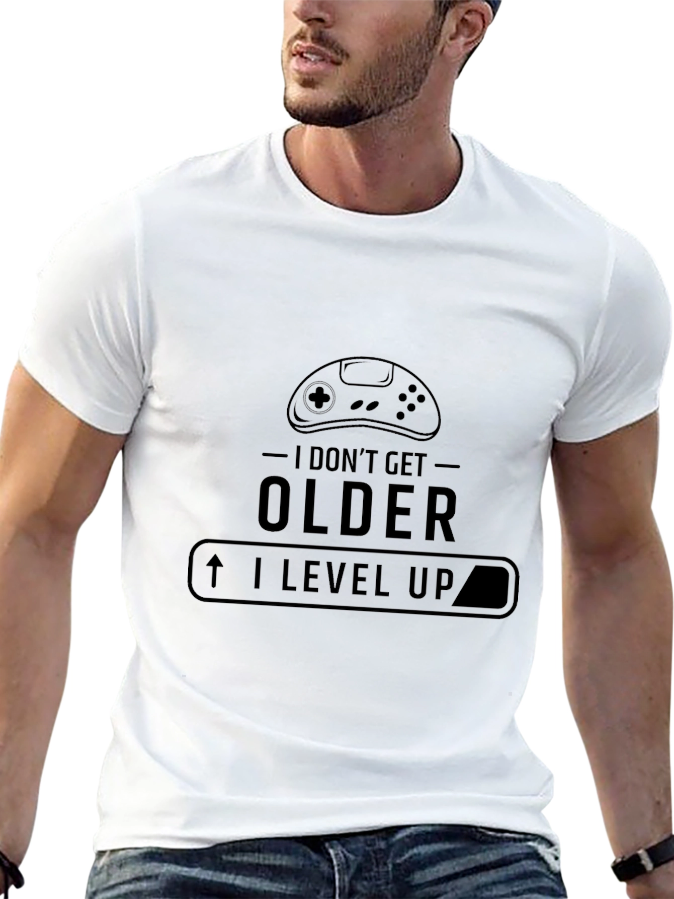 I Dont Get Older I Level Up Gaming T-Shirt