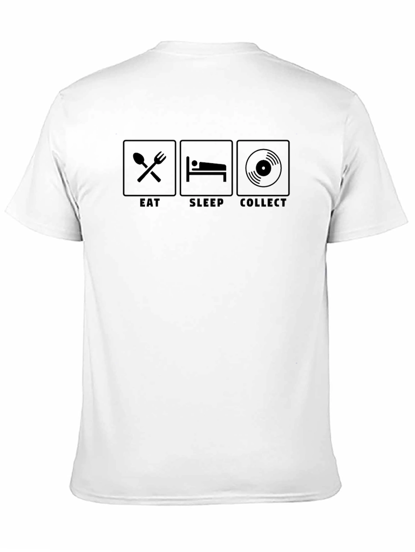 Eat Sleep Collect Record T-Shirt