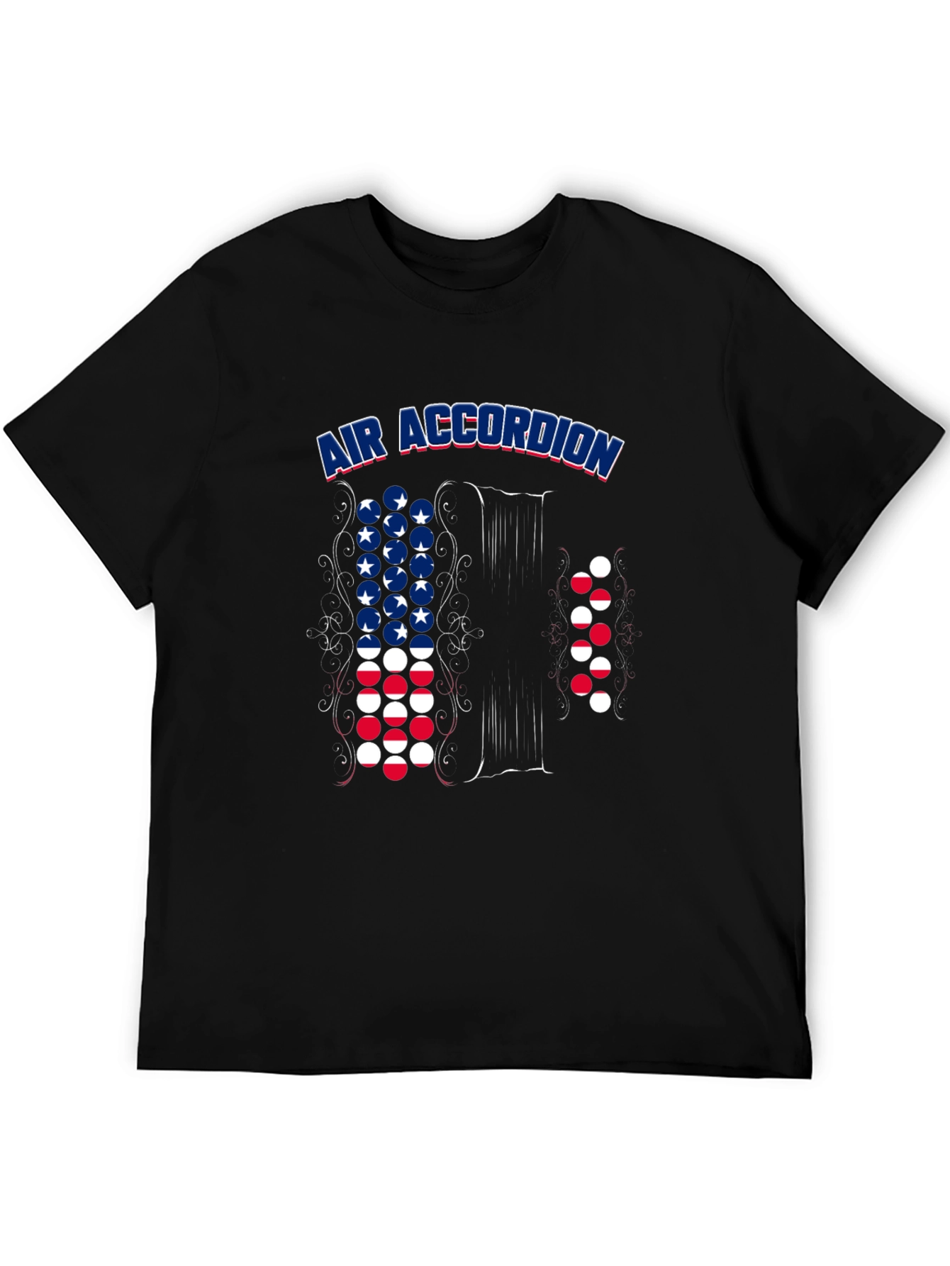Air Accordion Patriotic T-Shirt