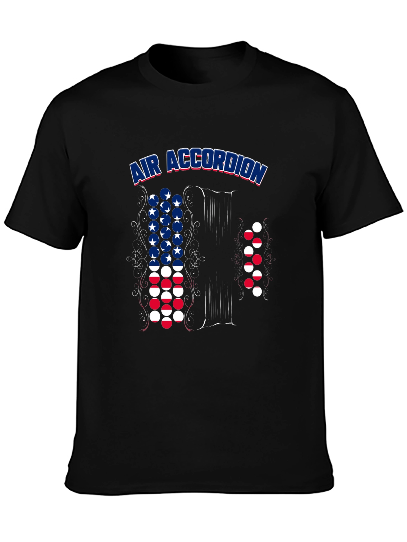 Air Accordion Patriotic T-Shirt