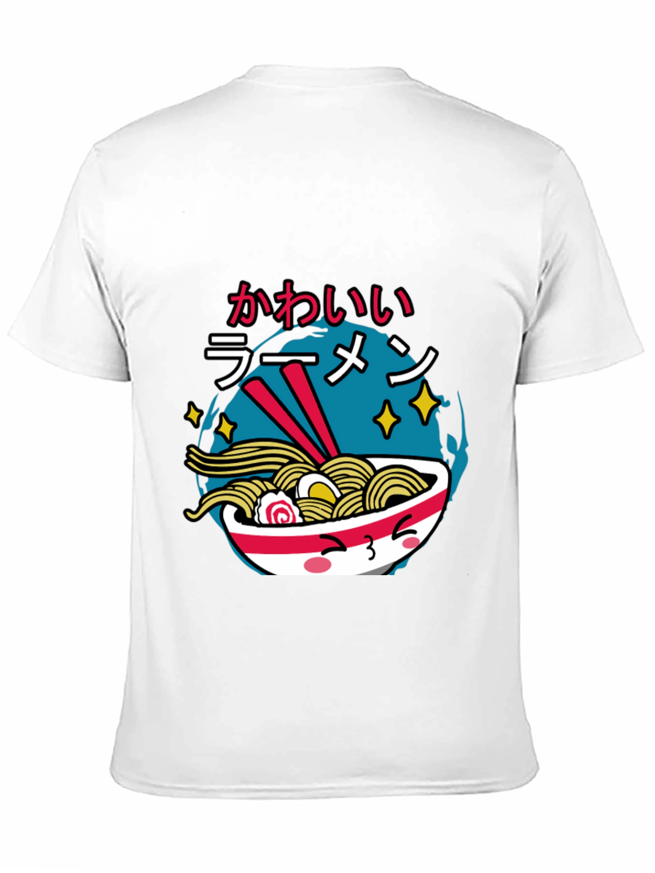 Kawaii Ramen T-Shirt - Cute Japanese Noodle Bowl Tee
