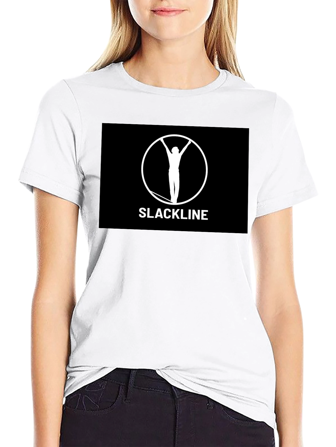 Slackline T-Shirt: Balance & Adventure