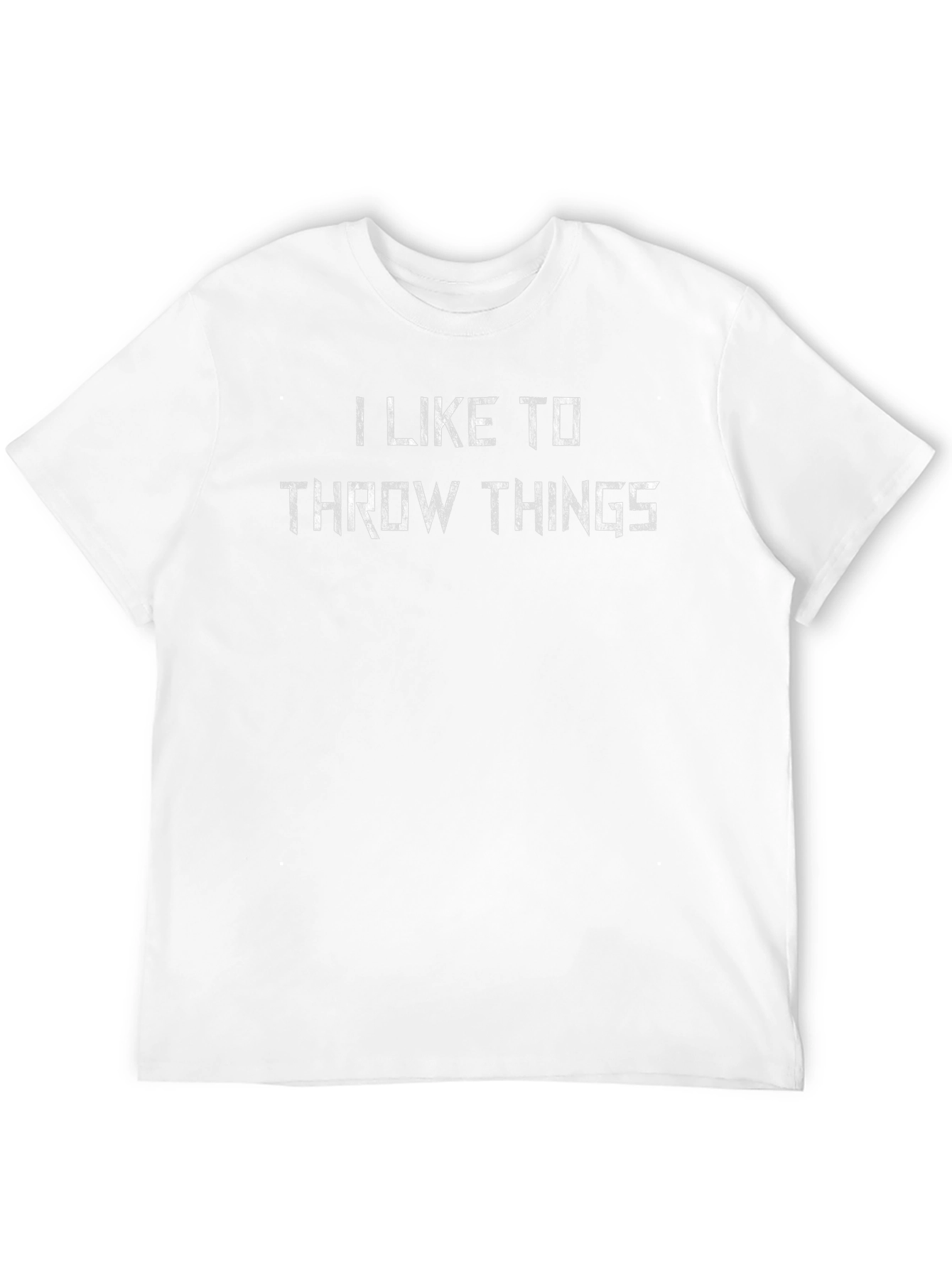 I Like To Throw Things Graphic T-Shirt