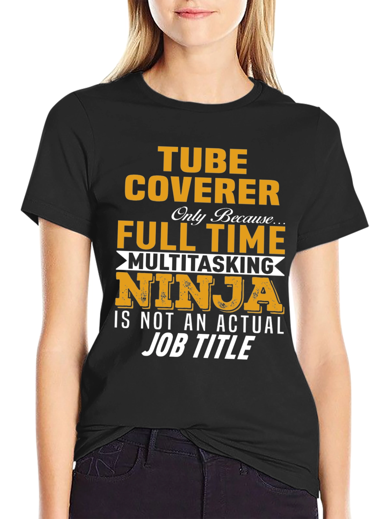 Tube Coverer Ninja Graphic Tee