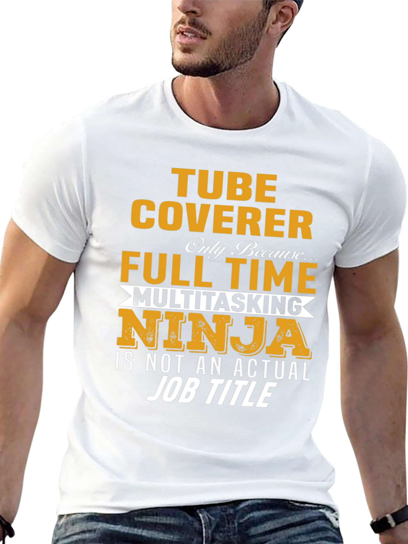 Tube Coverer Ninja Graphic Tee