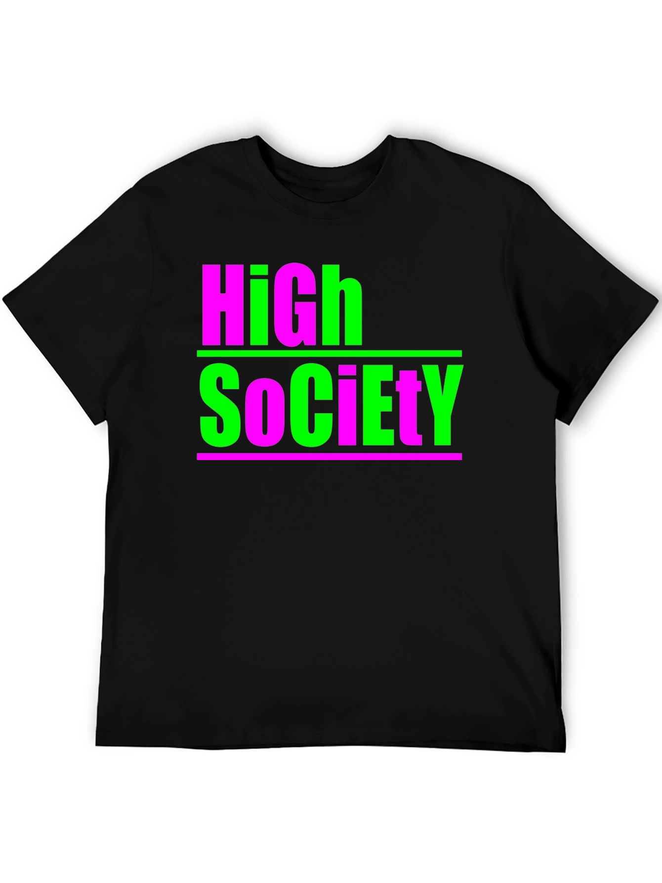 High Society Graphic Tee - Bold & Unique Style