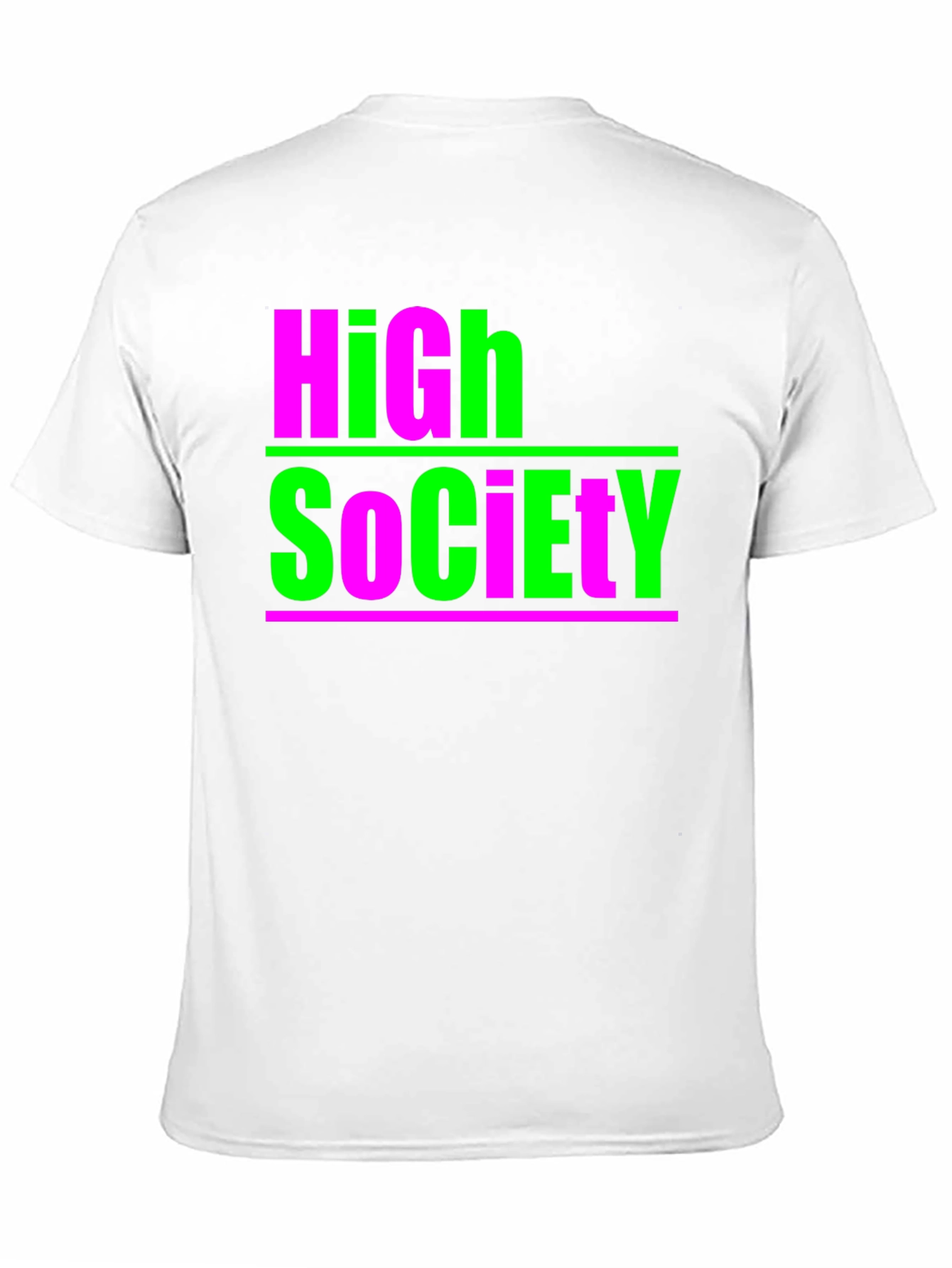 High Society Graphic Tee - Bold & Unique Style