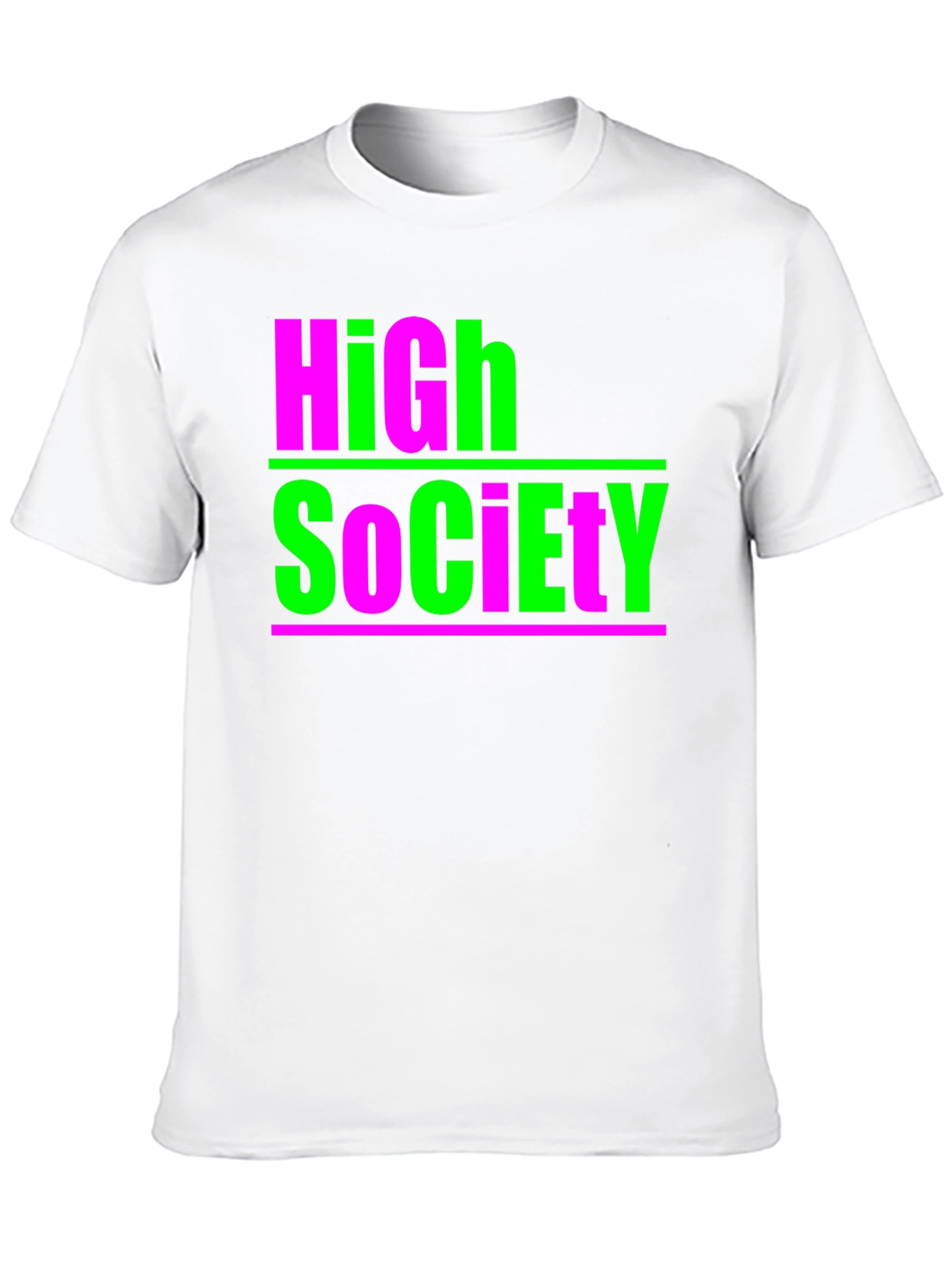 High Society Graphic Tee - Bold & Unique Style