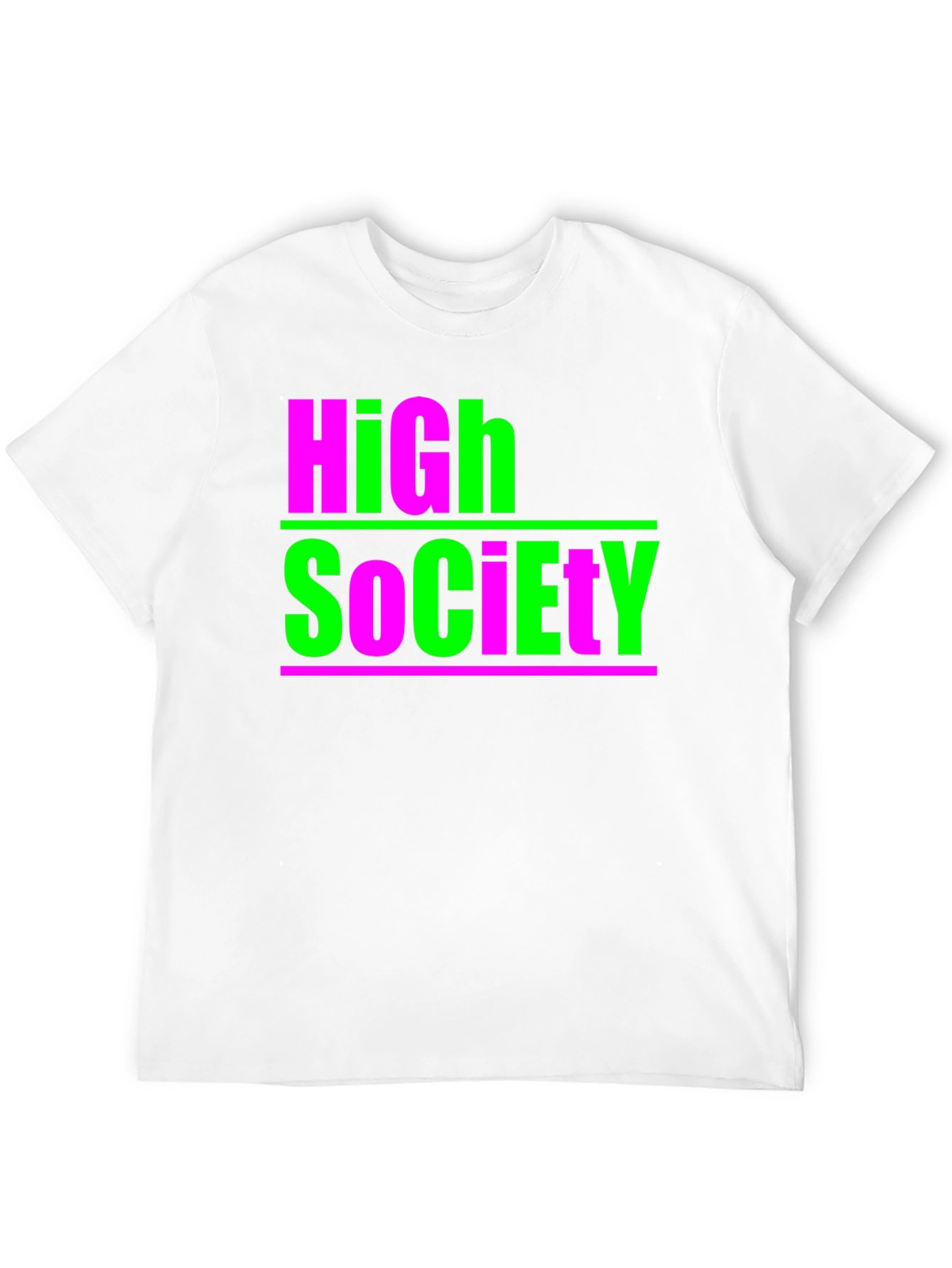 High Society Graphic Tee - Bold & Unique Style