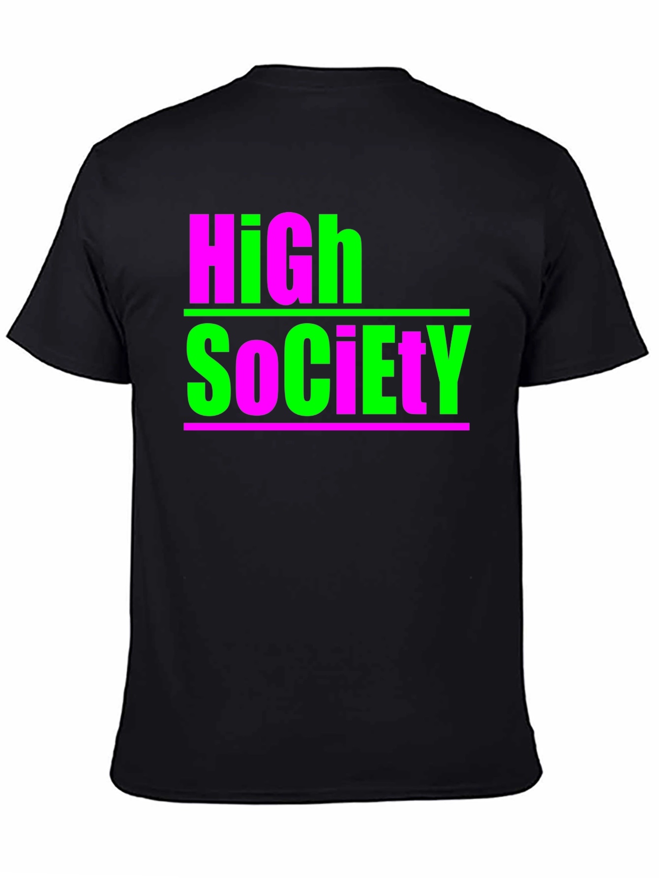 High Society Graphic Tee - Bold & Unique Style