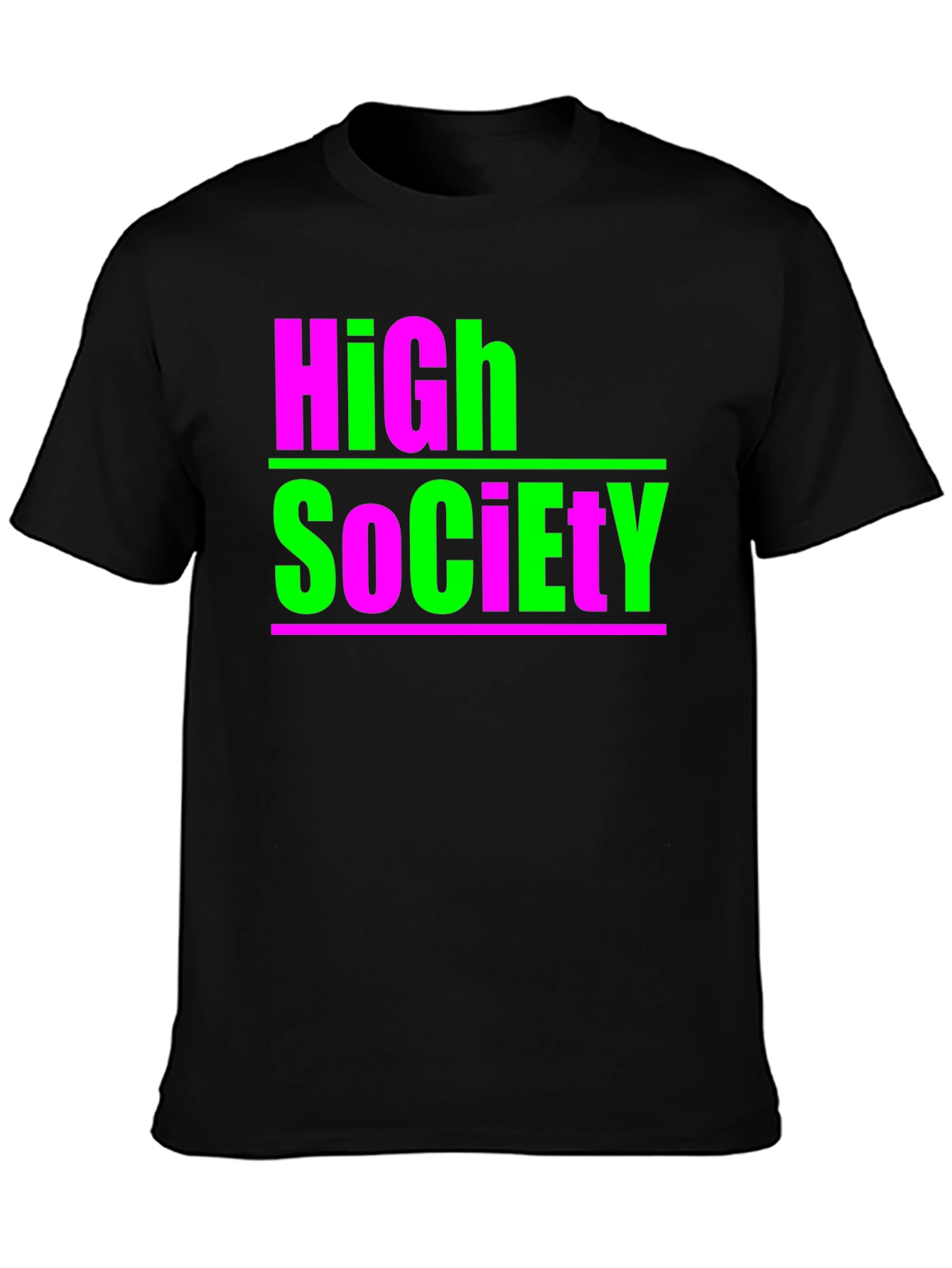 High Society Graphic Tee - Bold & Unique Style