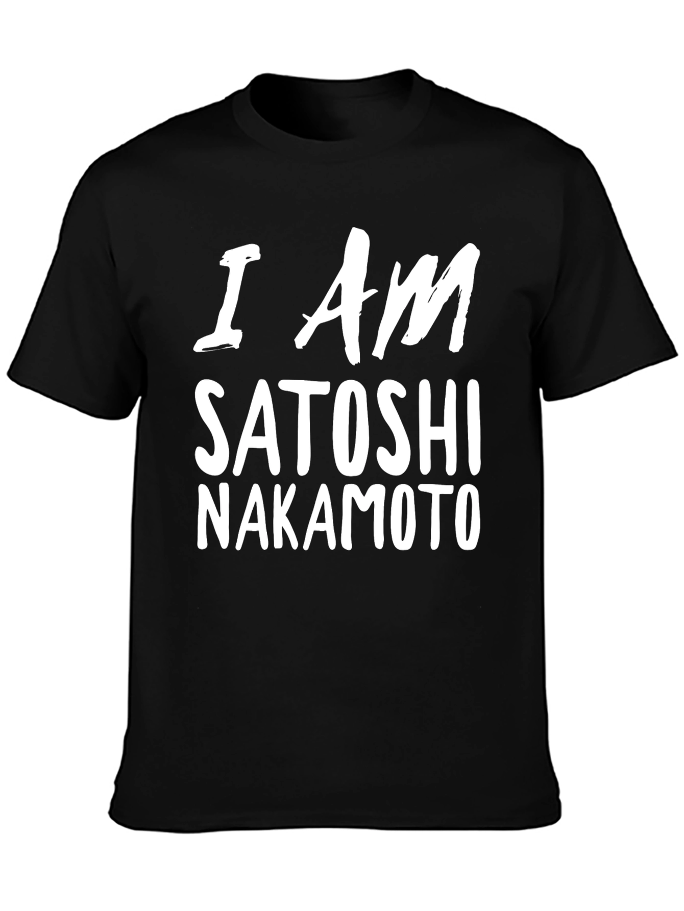 I Am Satoshi Nakamoto Graphic Tee