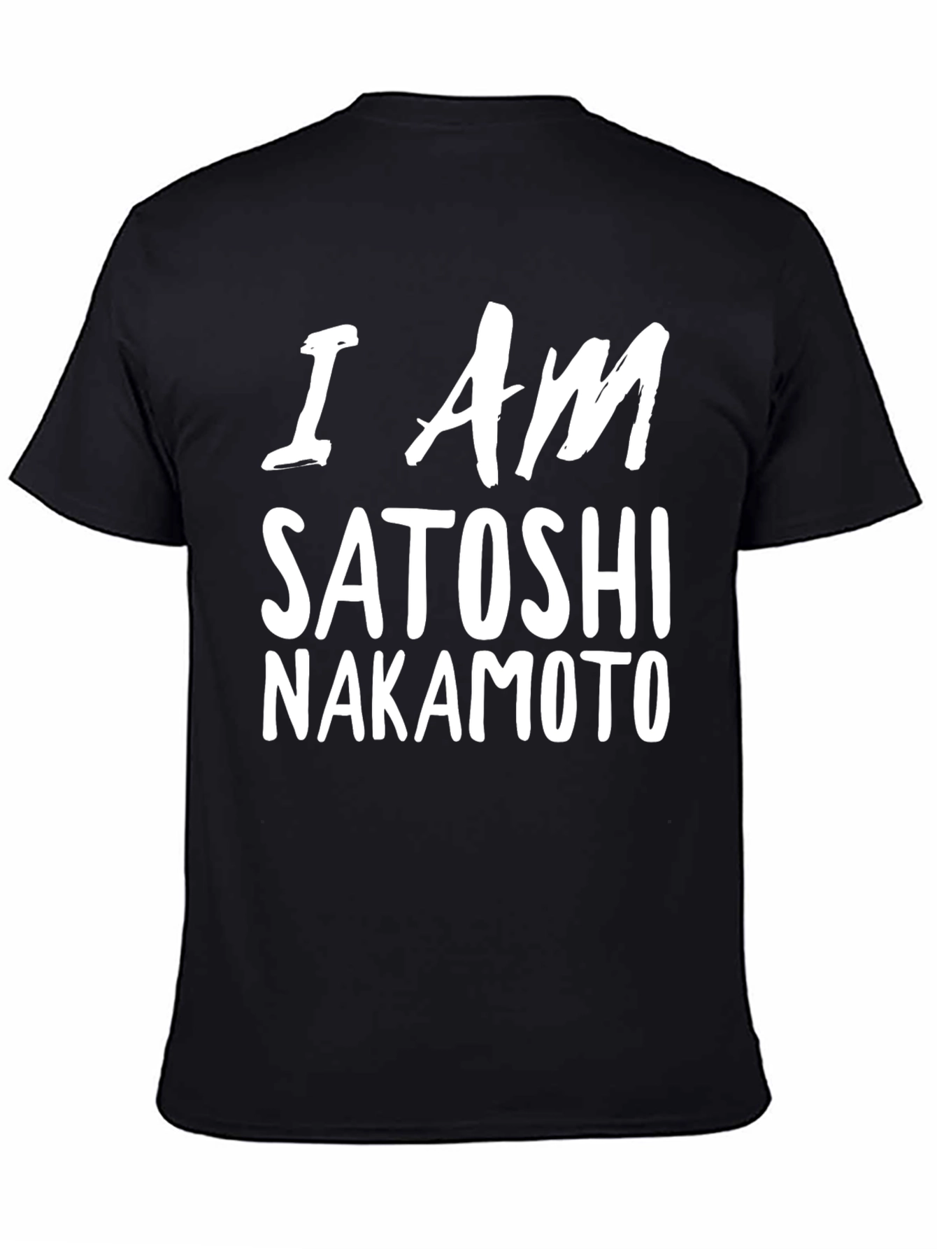 I Am Satoshi Nakamoto Graphic Tee