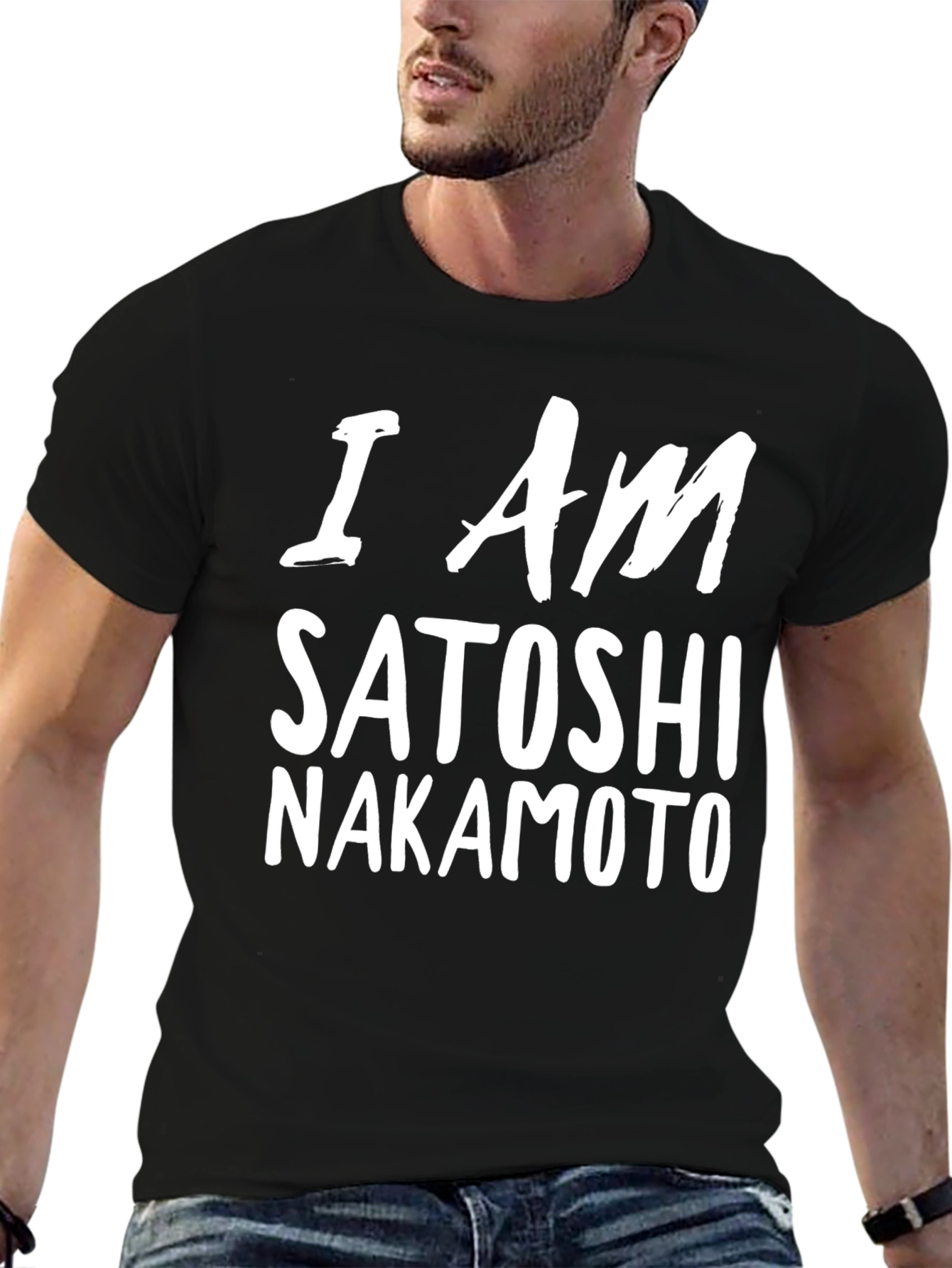I Am Satoshi Nakamoto Graphic Tee