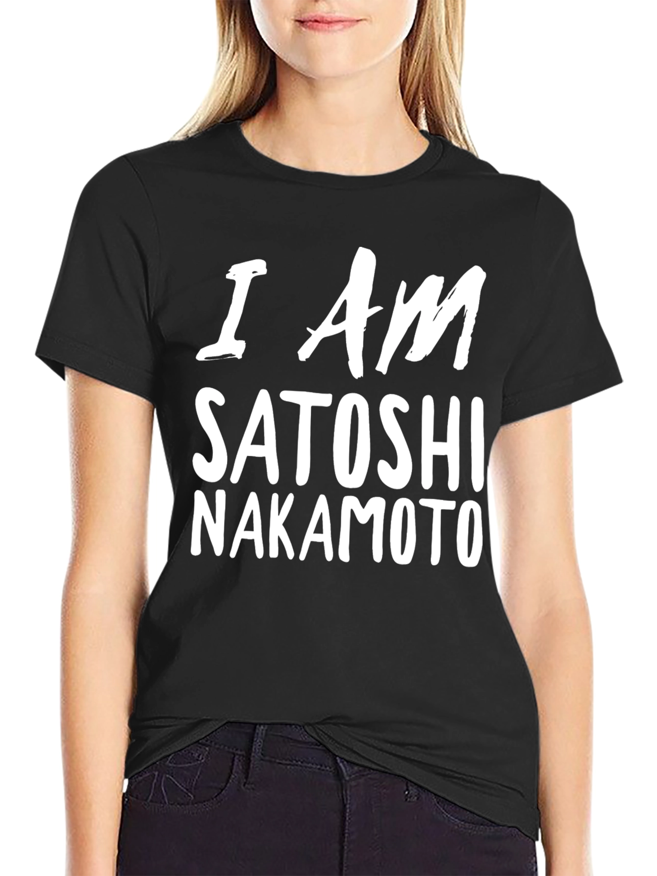 I Am Satoshi Nakamoto Graphic Tee