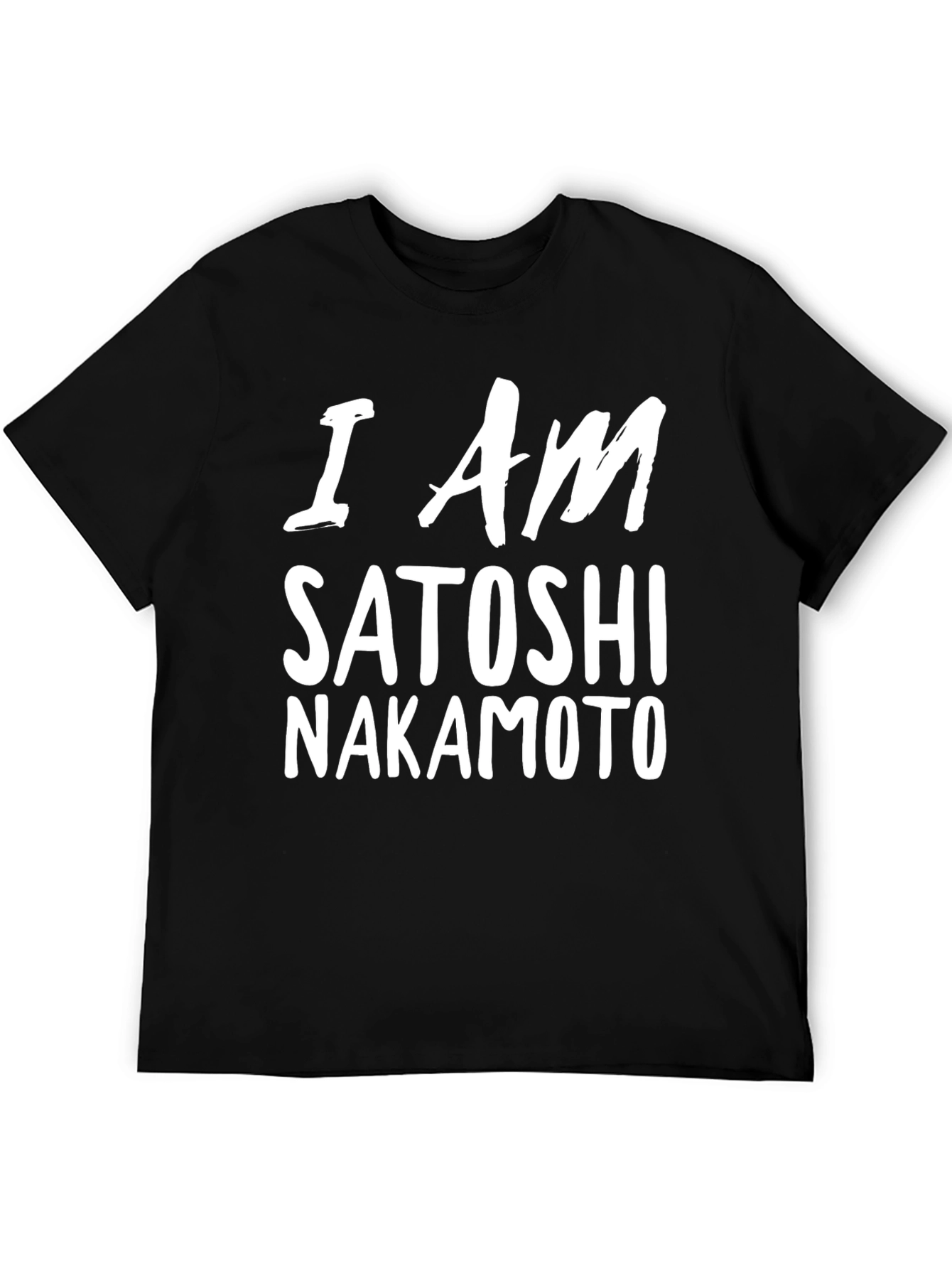 I Am Satoshi Nakamoto Graphic Tee