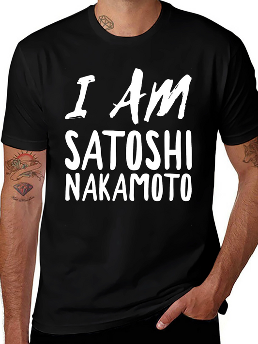 I Am Satoshi Nakamoto Graphic Tee
