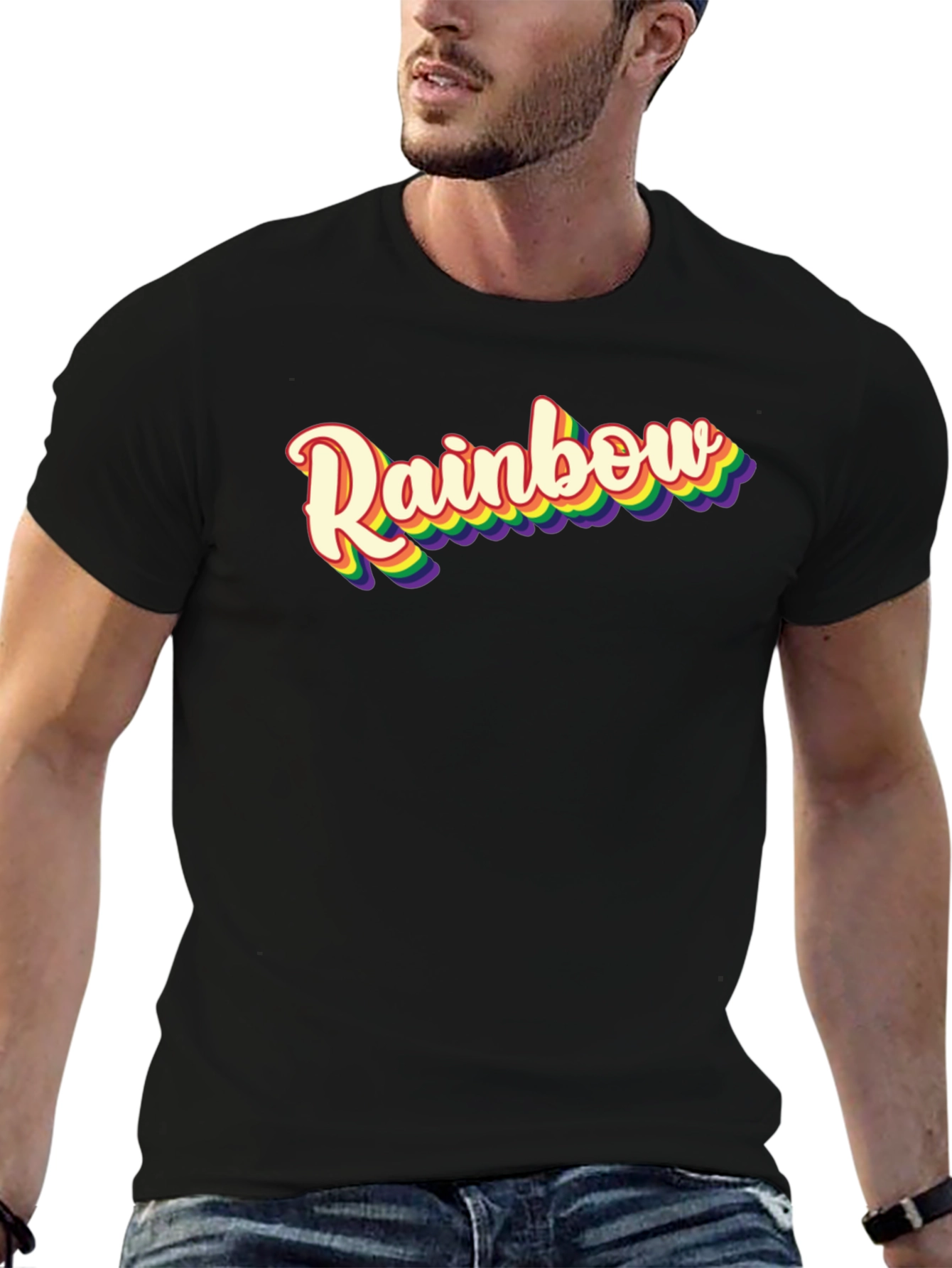 Retro Rainbow T-Shirt