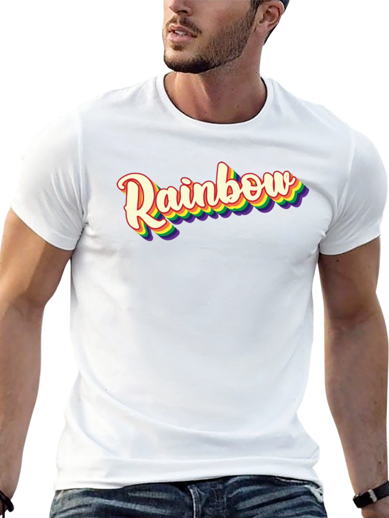 Retro Rainbow T-Shirt
