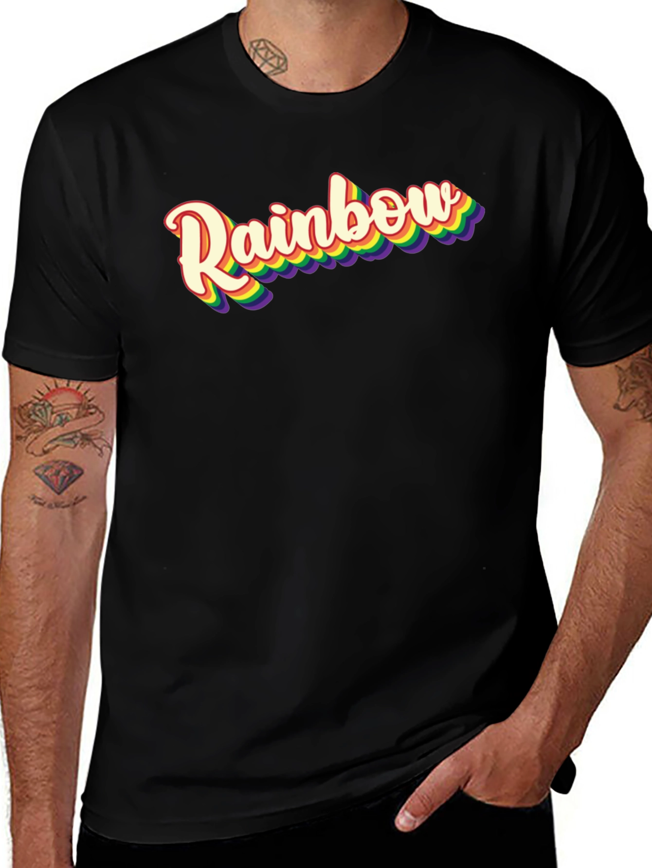Retro Rainbow T-Shirt