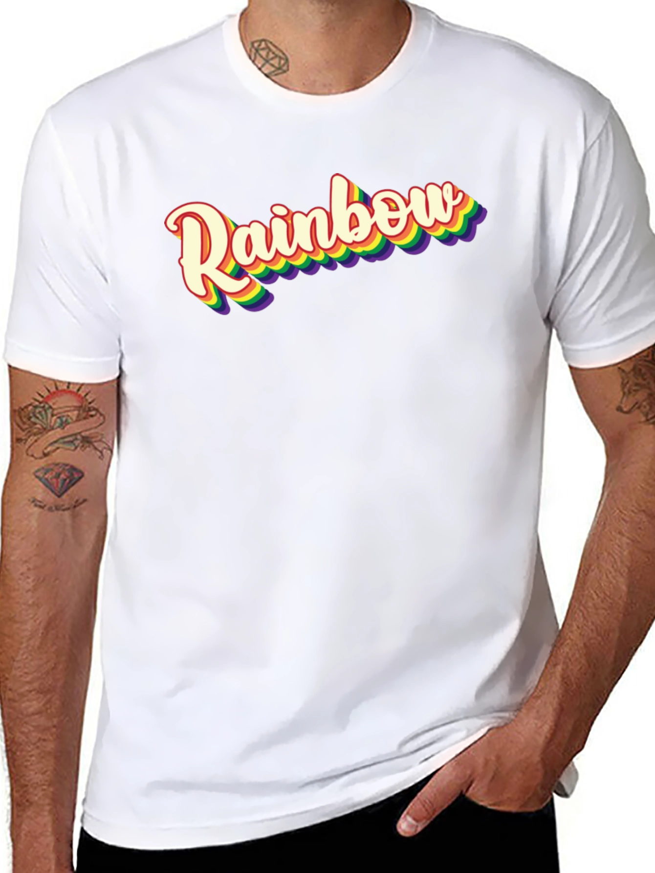 Retro Rainbow T-Shirt