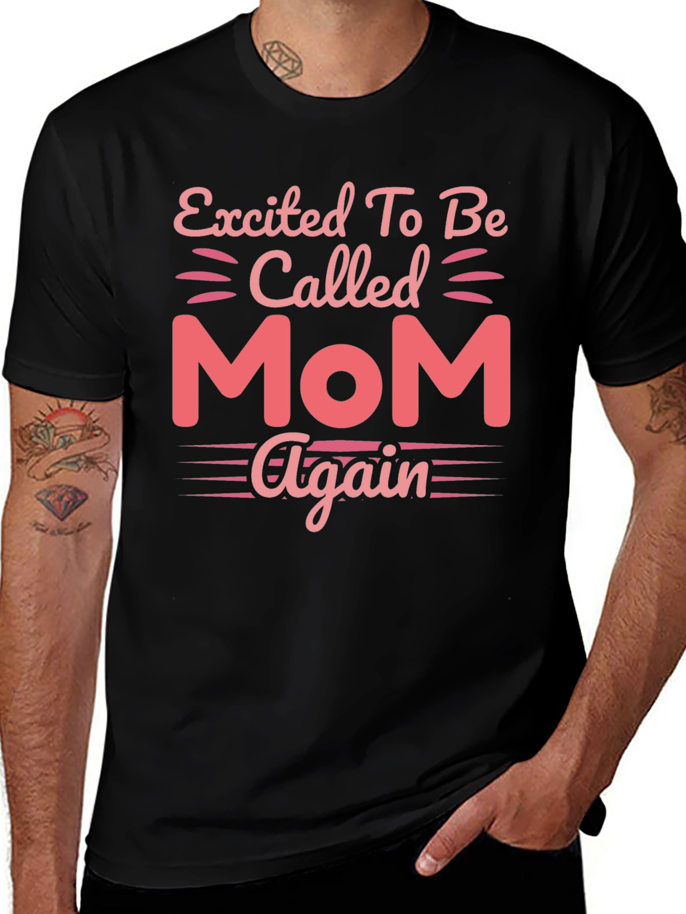 Excited To Be Called Mom Again T-Shirt