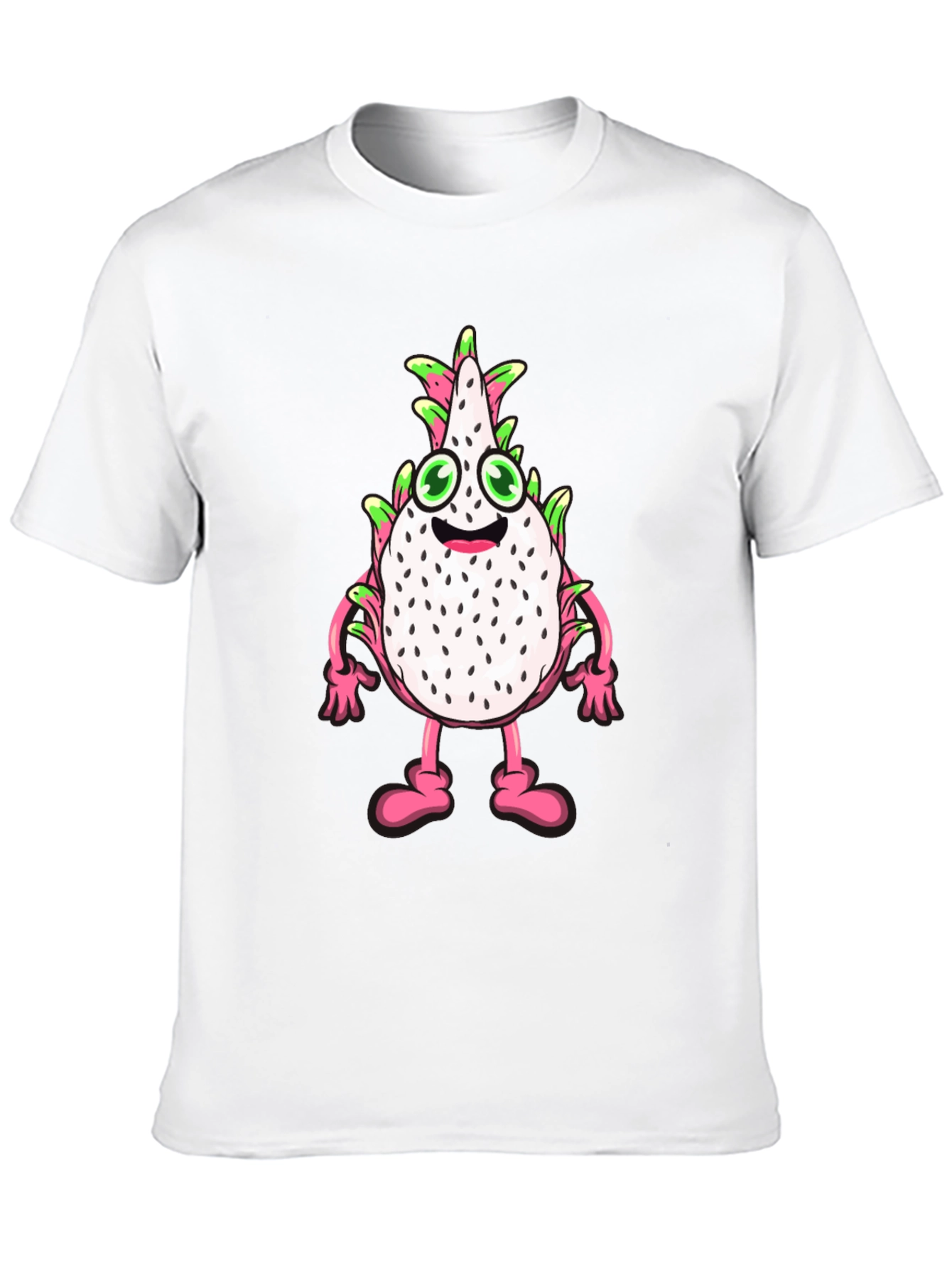 Dragon Fruit Cartoon Graphic Tee