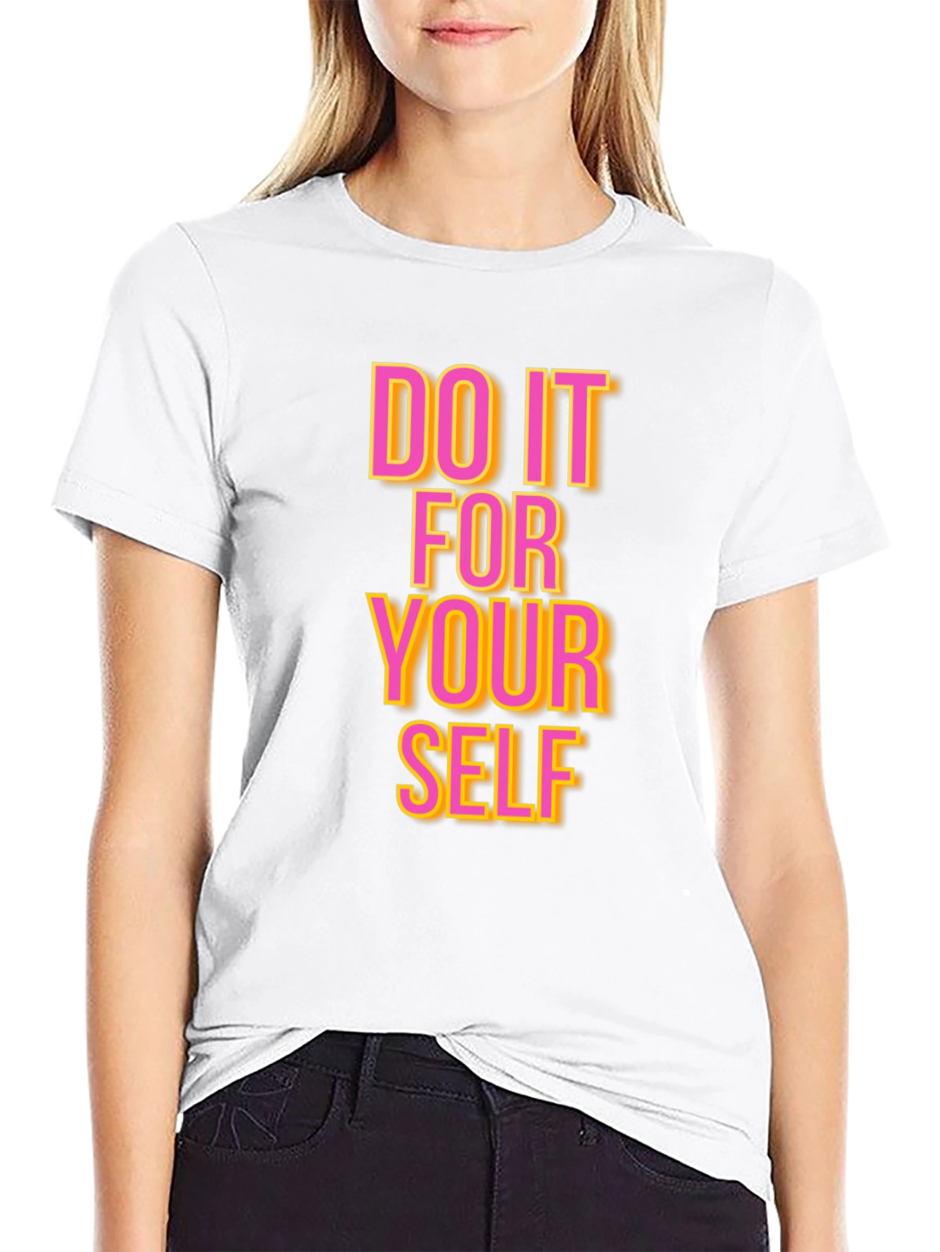 Motivational Graphic Tee: Do It For Yourself T-Shirt