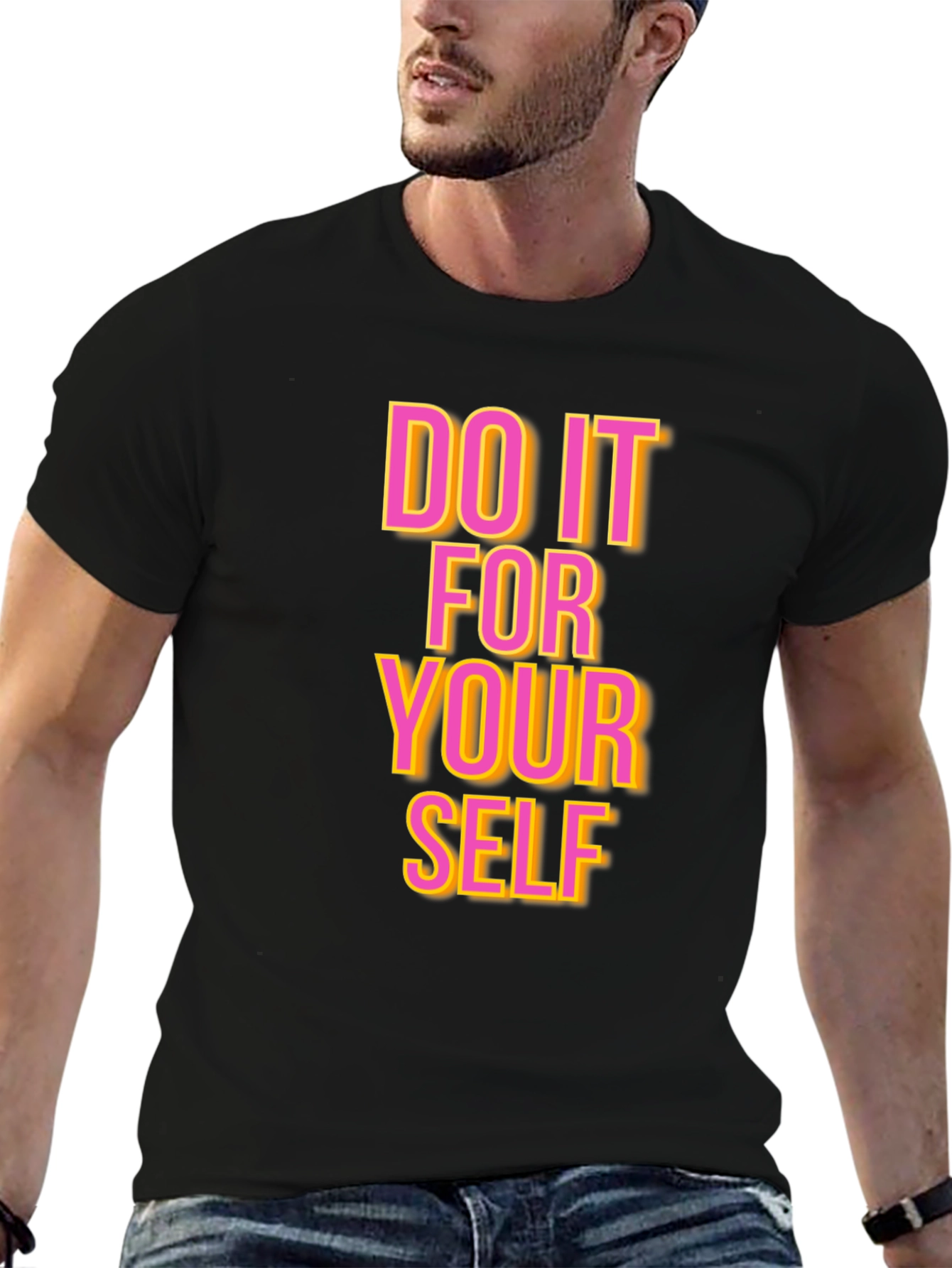 Motivational Graphic Tee: Do It For Yourself T-Shirt