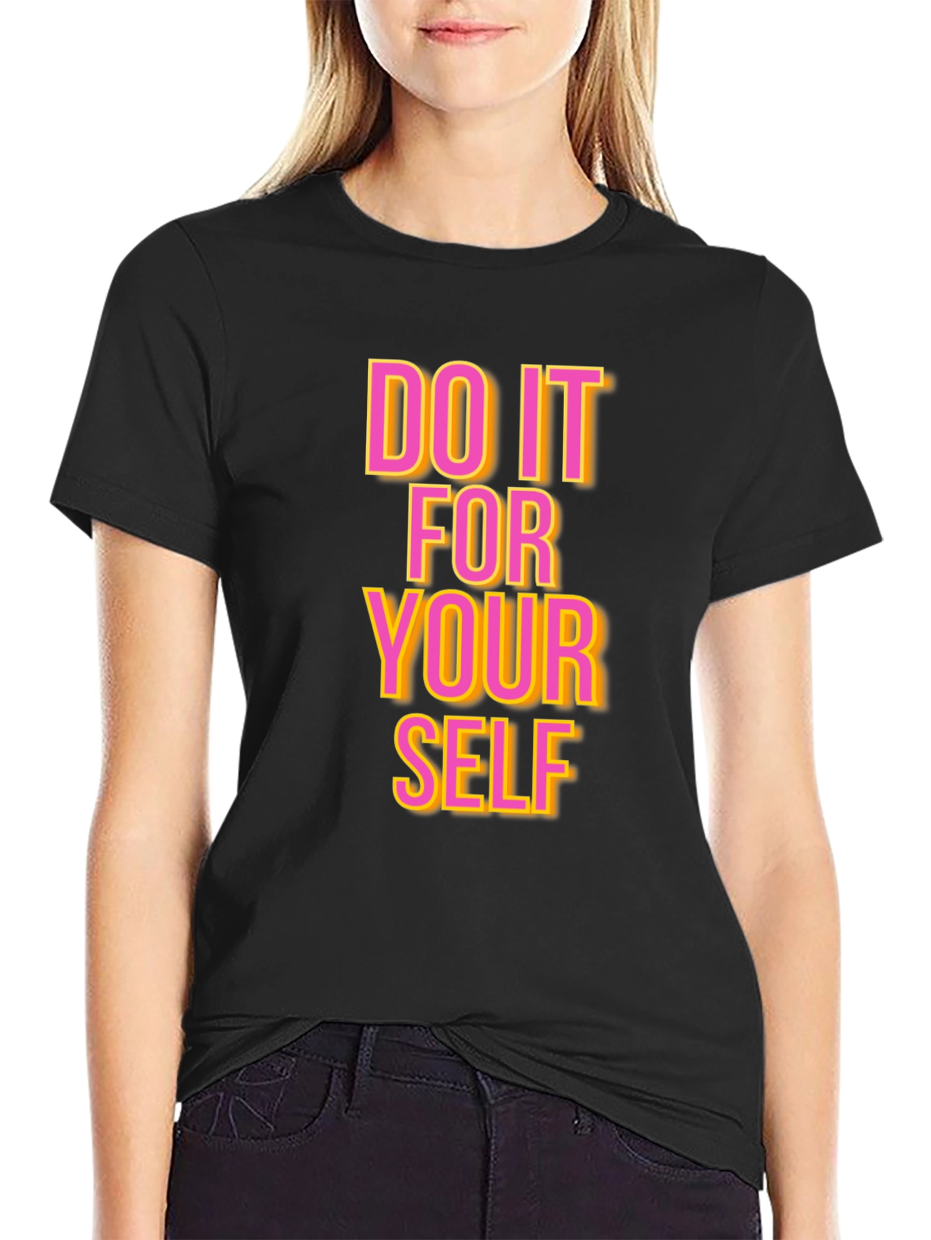 Motivational Graphic Tee: Do It For Yourself T-Shirt