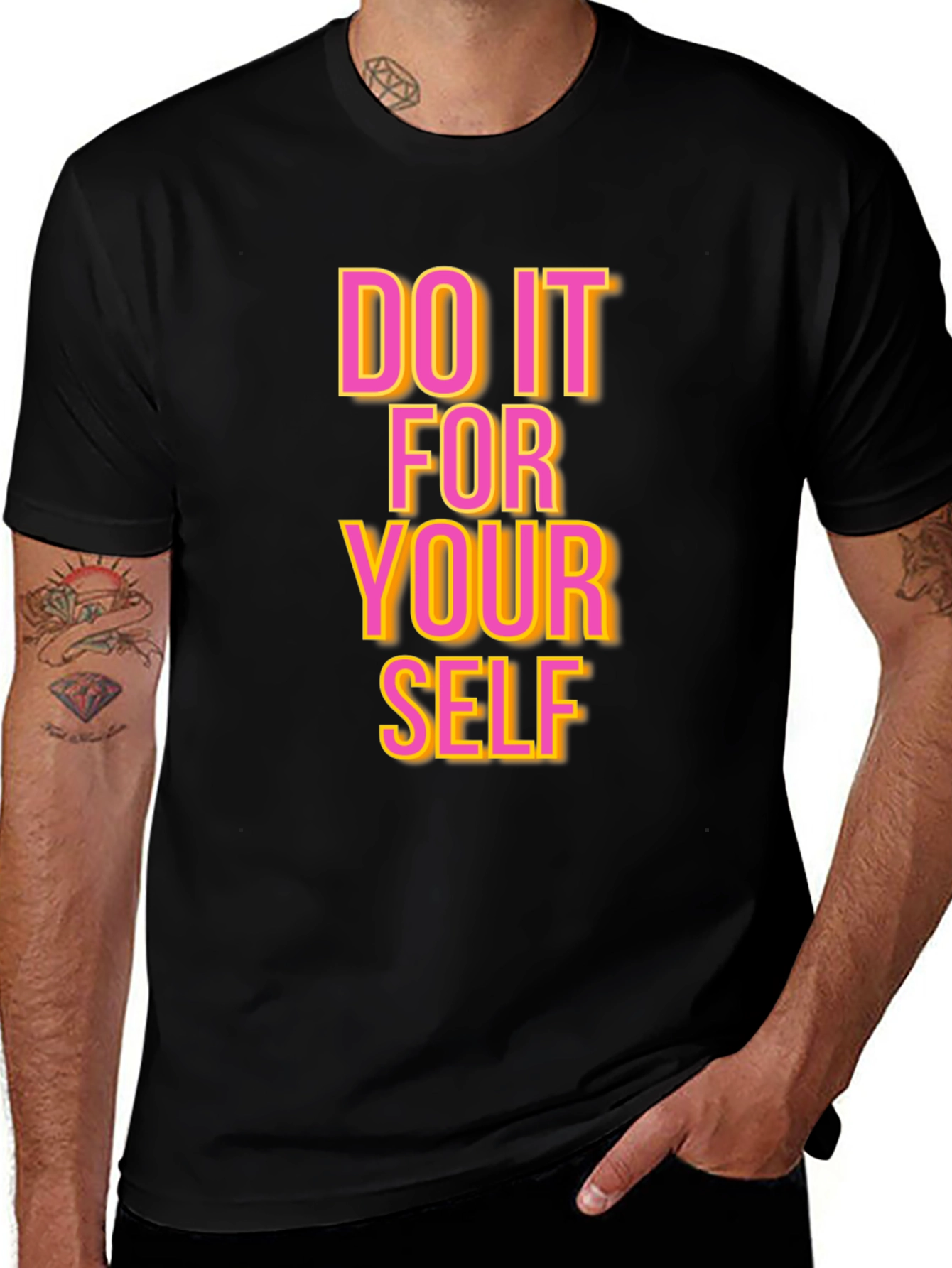 Motivational Graphic Tee: Do It For Yourself T-Shirt